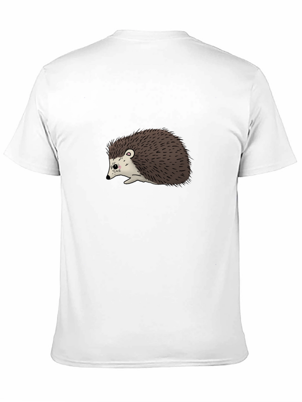 Hedgehog Graphic T-Shirt - Soft Cotton Blend