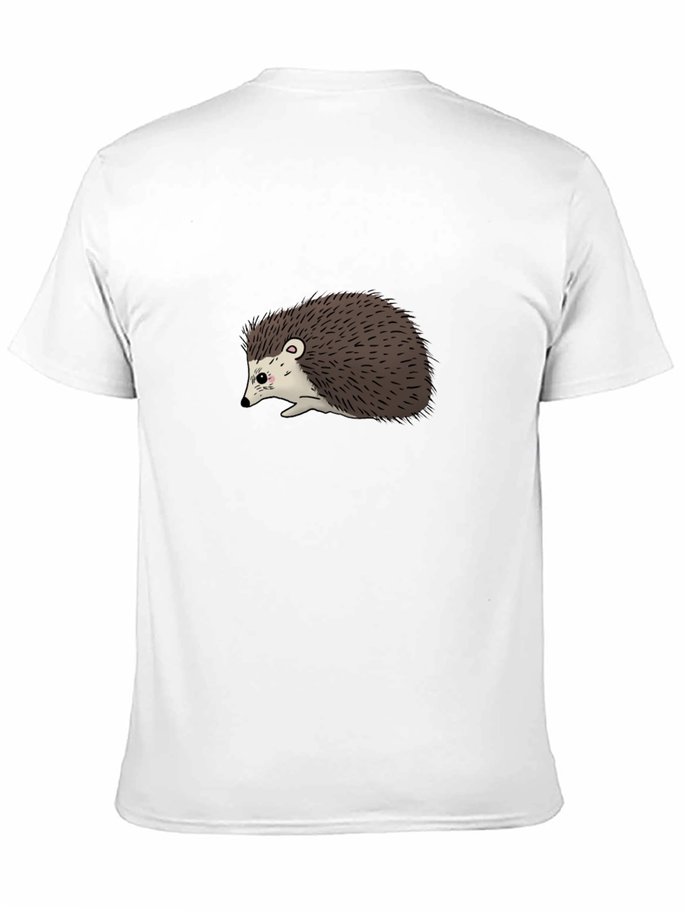 Hedgehog Graphic T-Shirt - Soft Cotton Blend