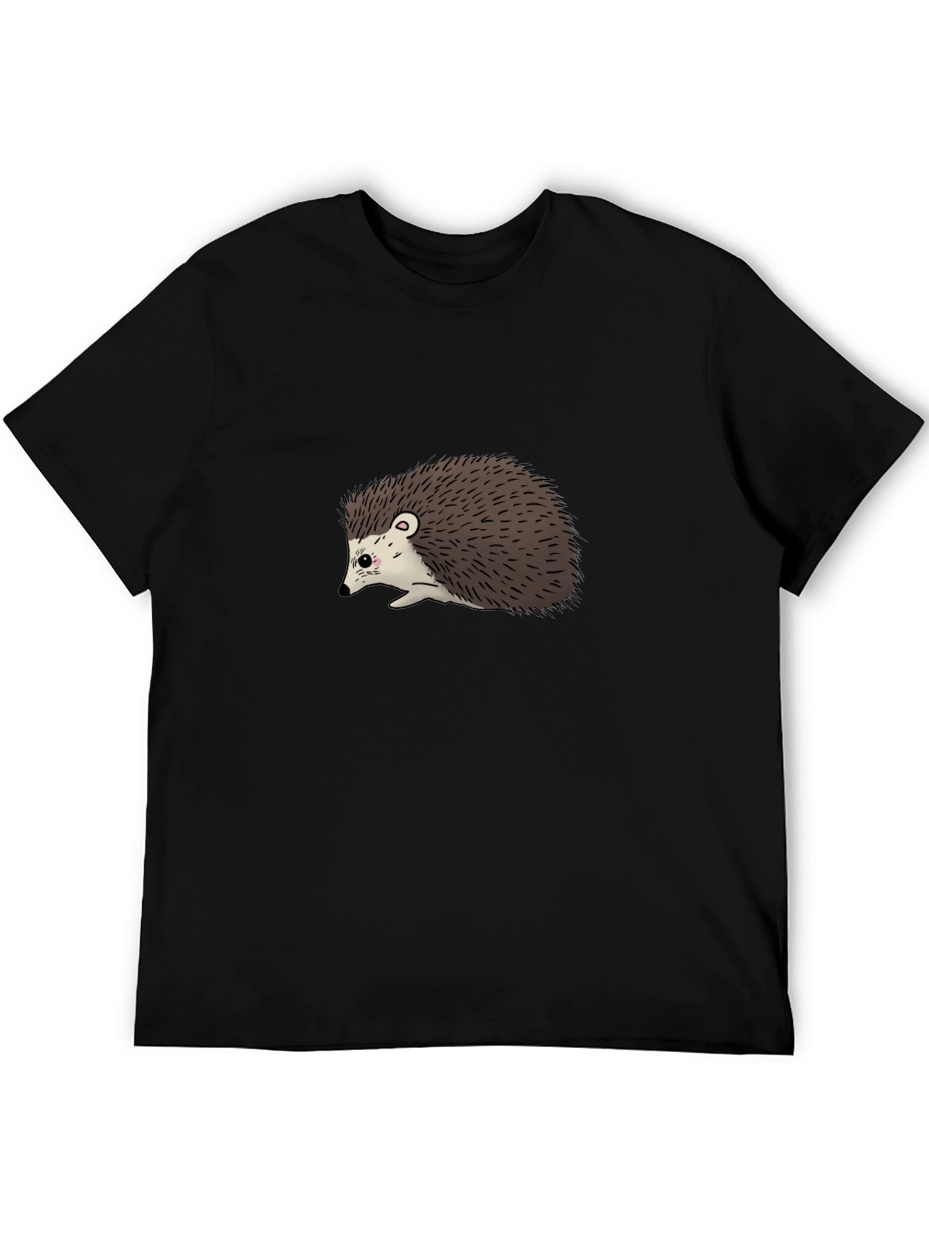 Hedgehog Graphic T-Shirt - Soft Cotton Blend