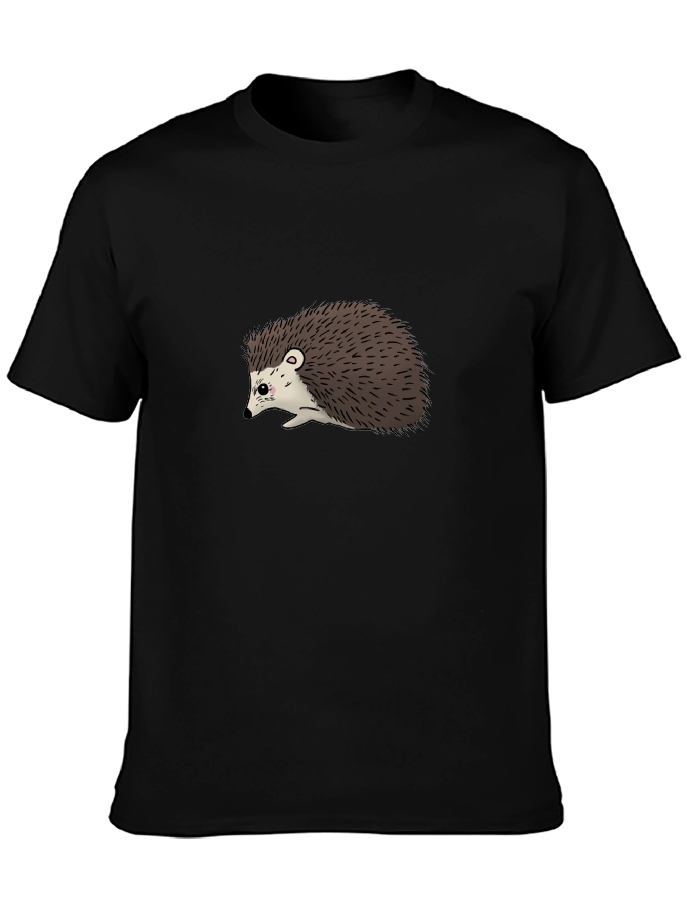 Hedgehog Graphic T-Shirt - Soft Cotton Blend