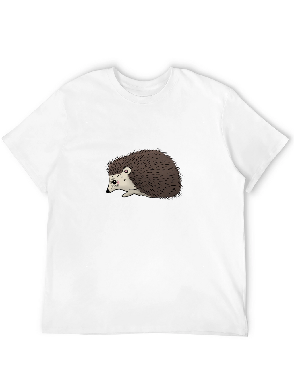 Hedgehog Graphic T-Shirt - Soft Cotton Blend