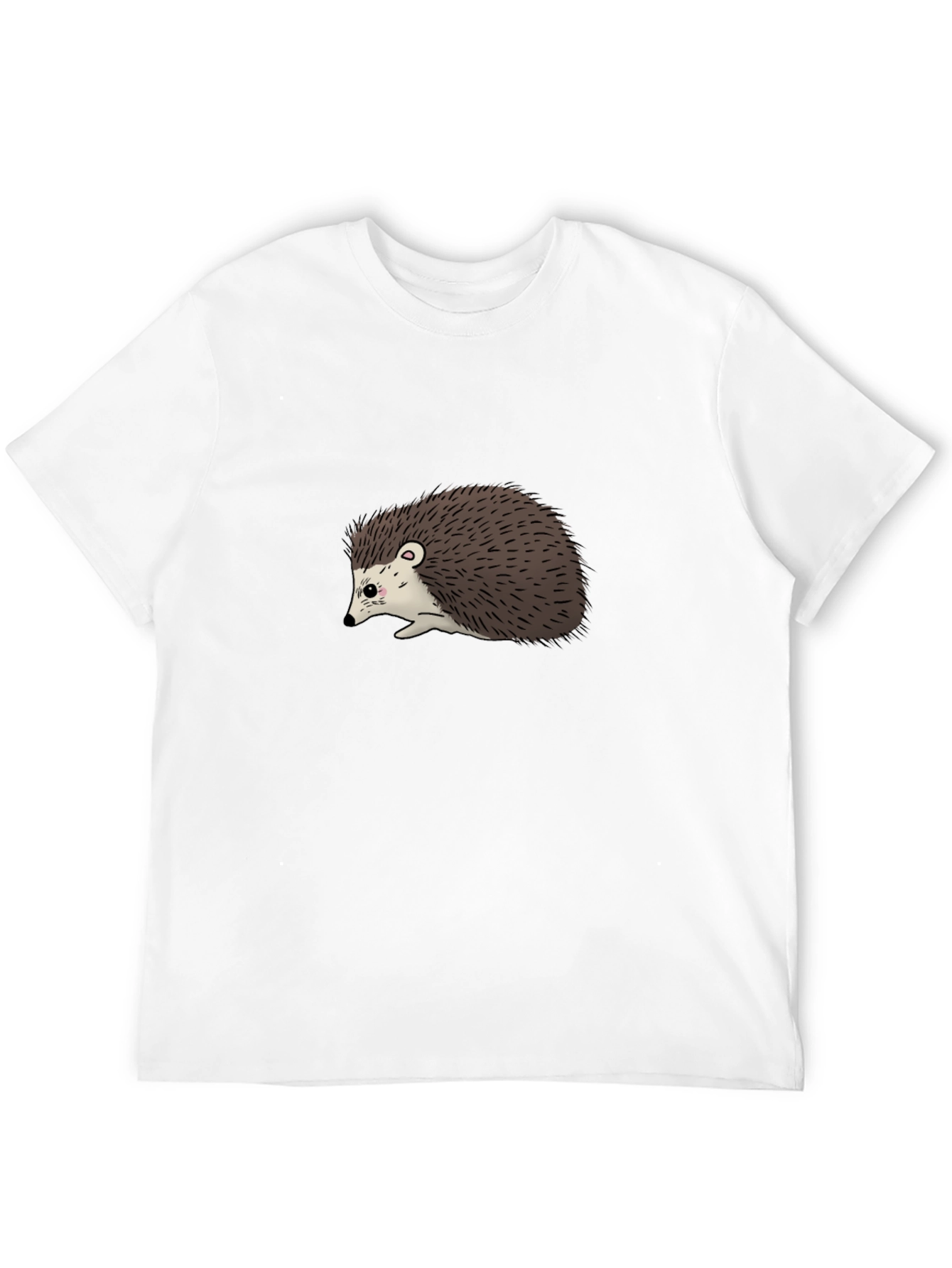 Hedgehog Graphic T-Shirt - Soft Cotton Blend