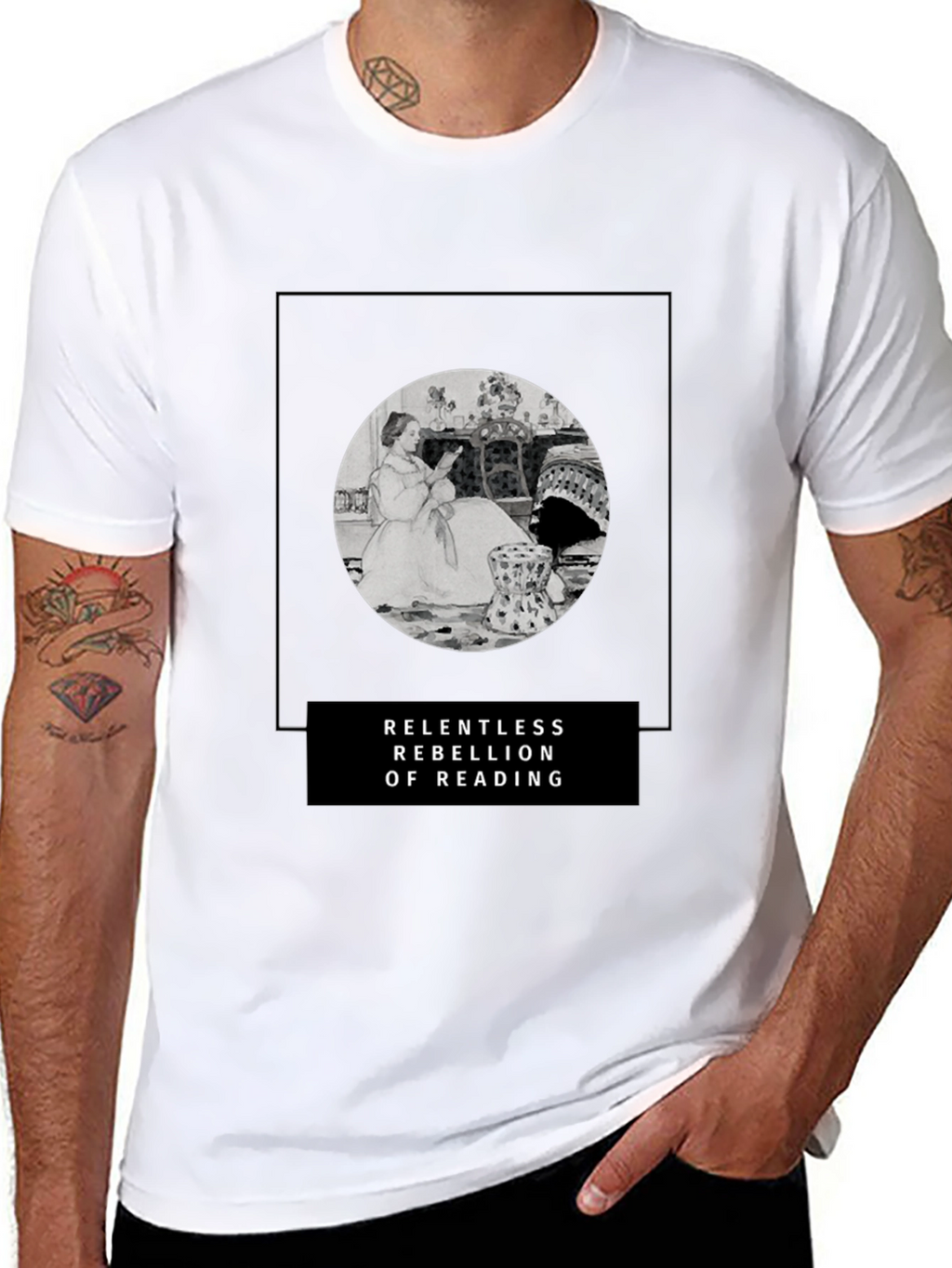 Relentless Rebellion of Reading T-Shirt