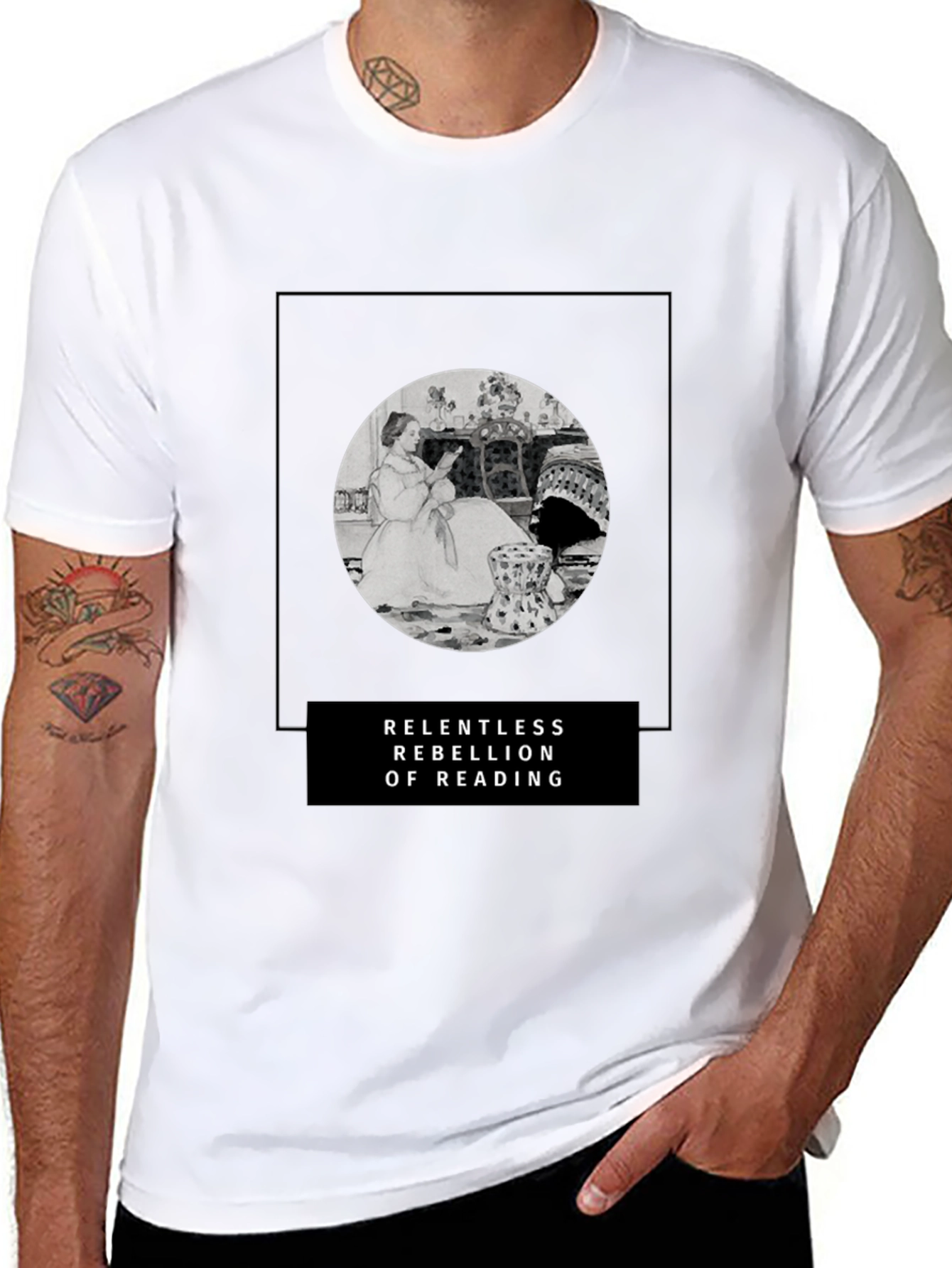 Relentless Rebellion of Reading T-Shirt