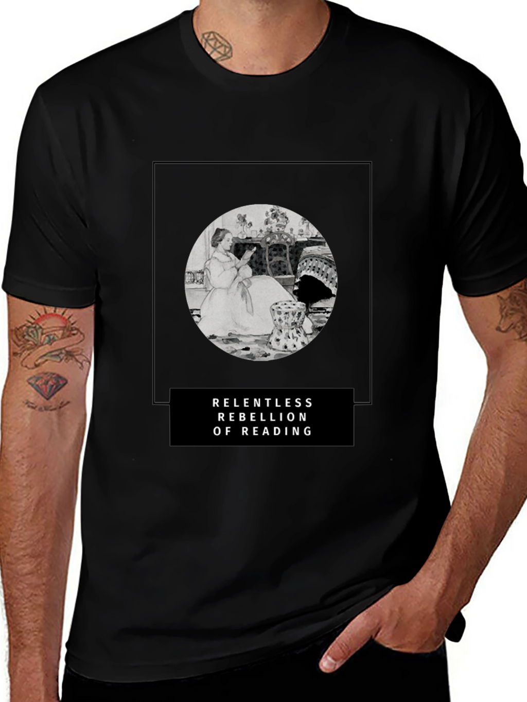 Relentless Rebellion of Reading T-Shirt