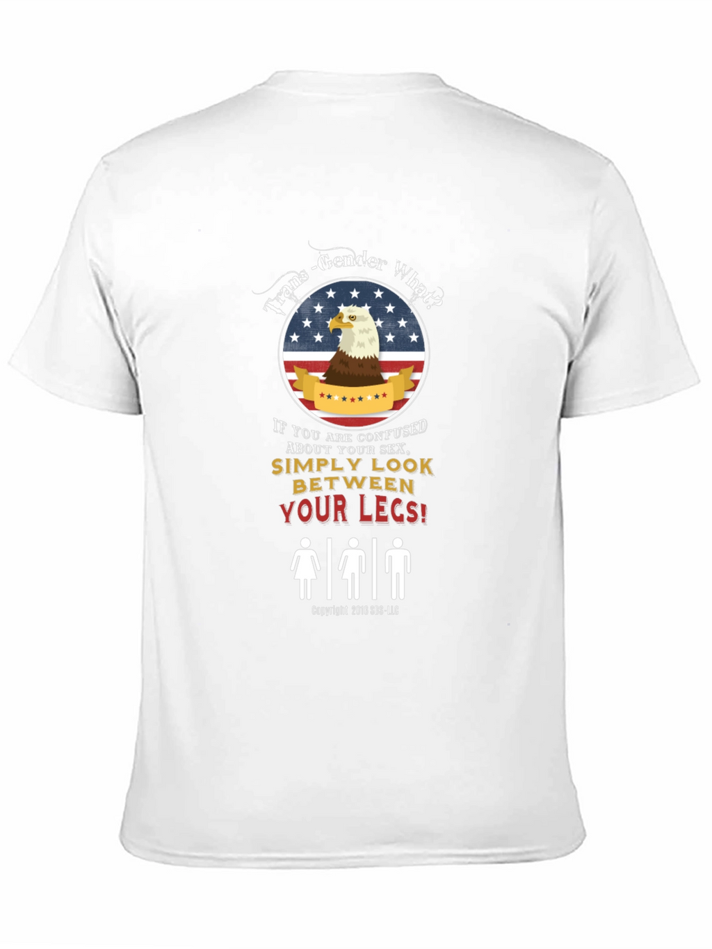 Controversial Humor T-Shirt: Trans-Gender What?