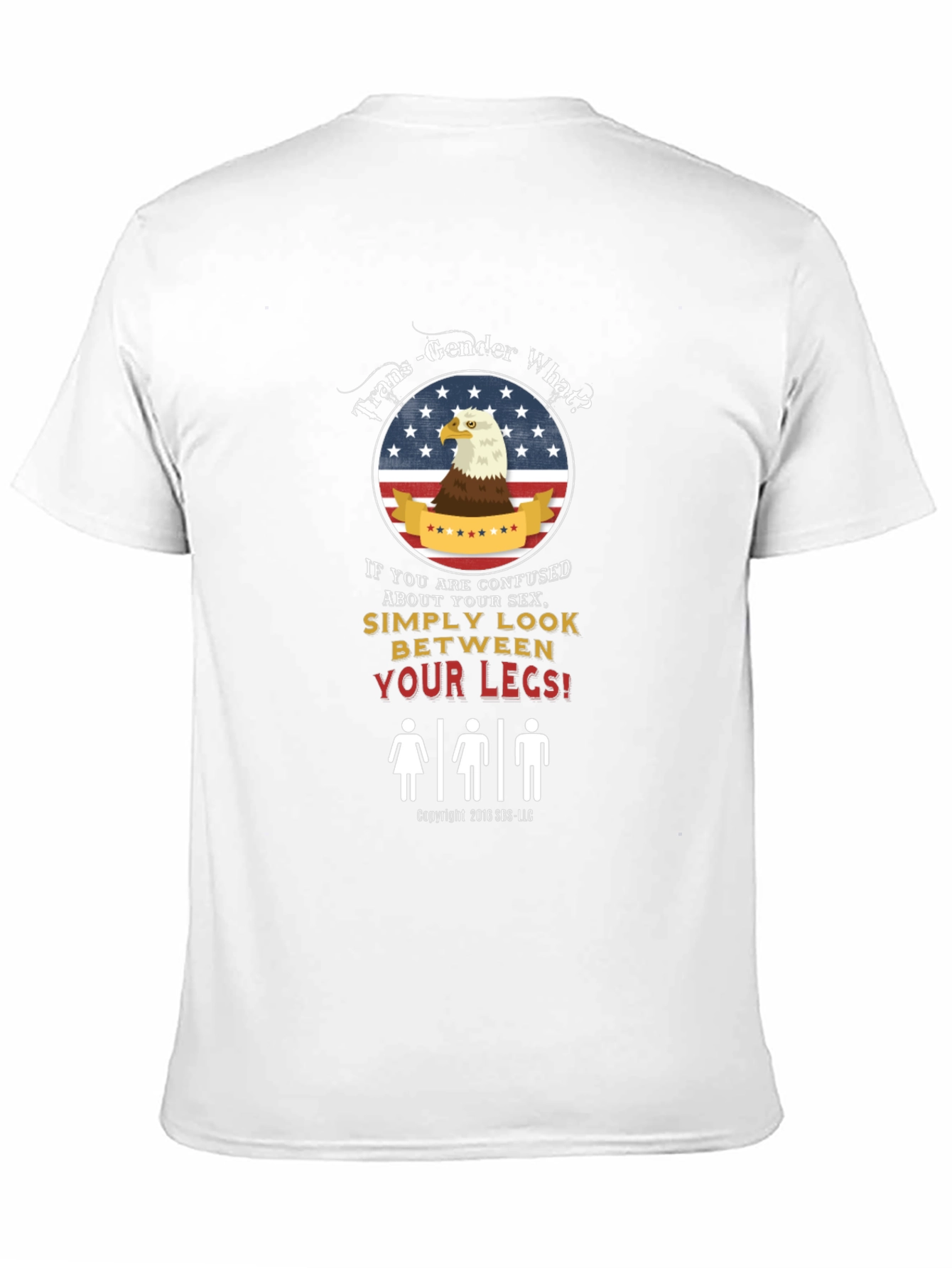 Controversial Humor T-Shirt: Trans-Gender What?