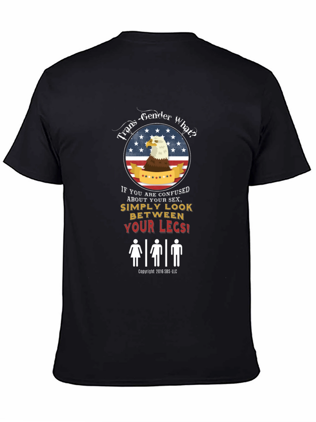 Controversial Humor T-Shirt: Trans-Gender What?