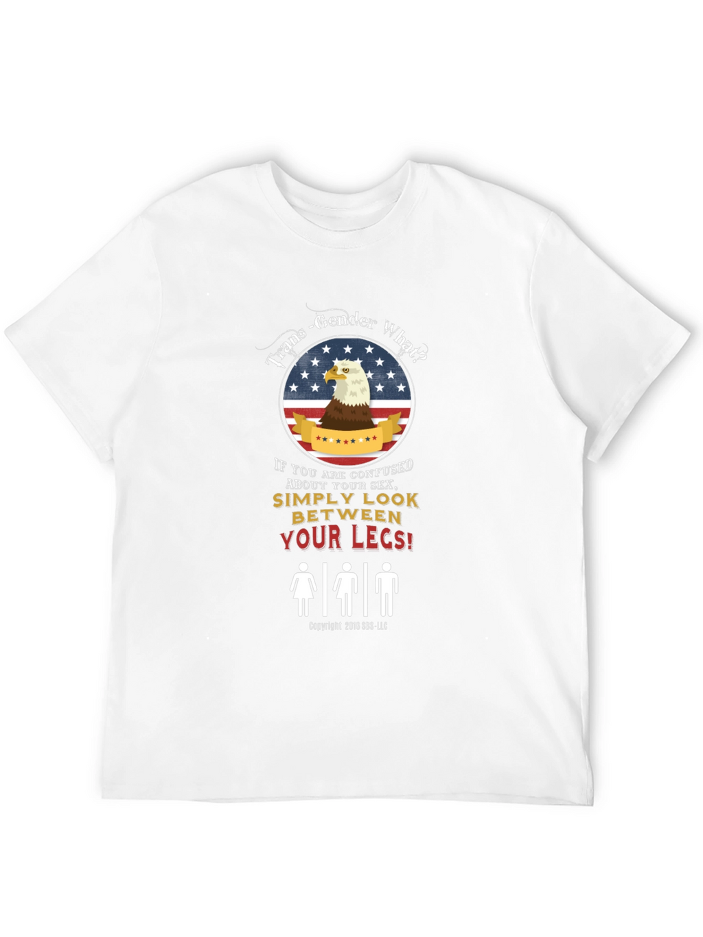 Controversial Humor T-Shirt: Trans-Gender What?