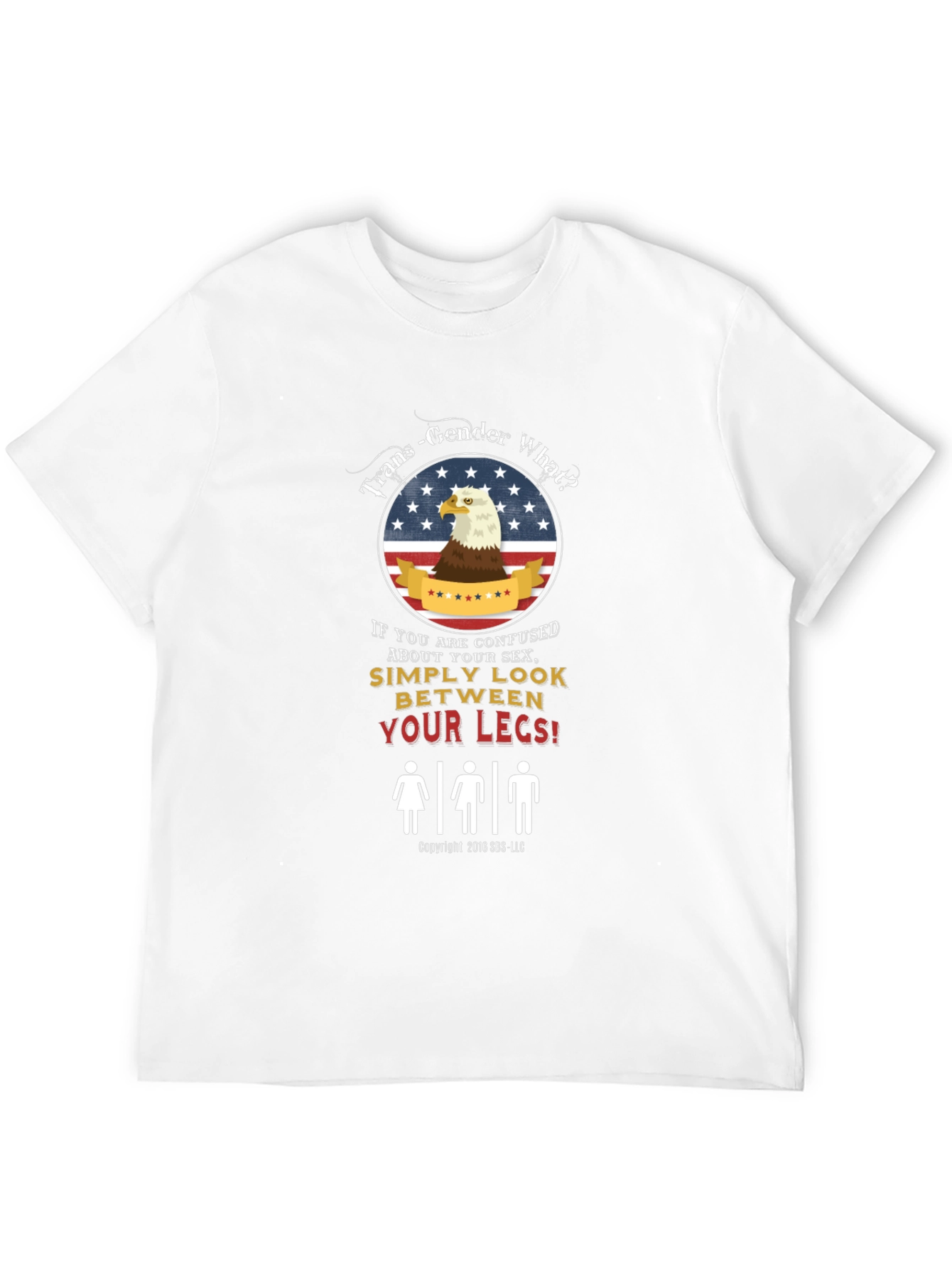 Controversial Humor T-Shirt: Trans-Gender What?