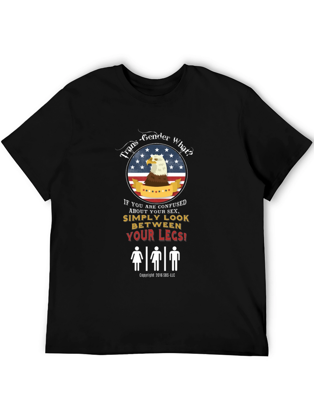 Controversial Humor T-Shirt: Trans-Gender What?