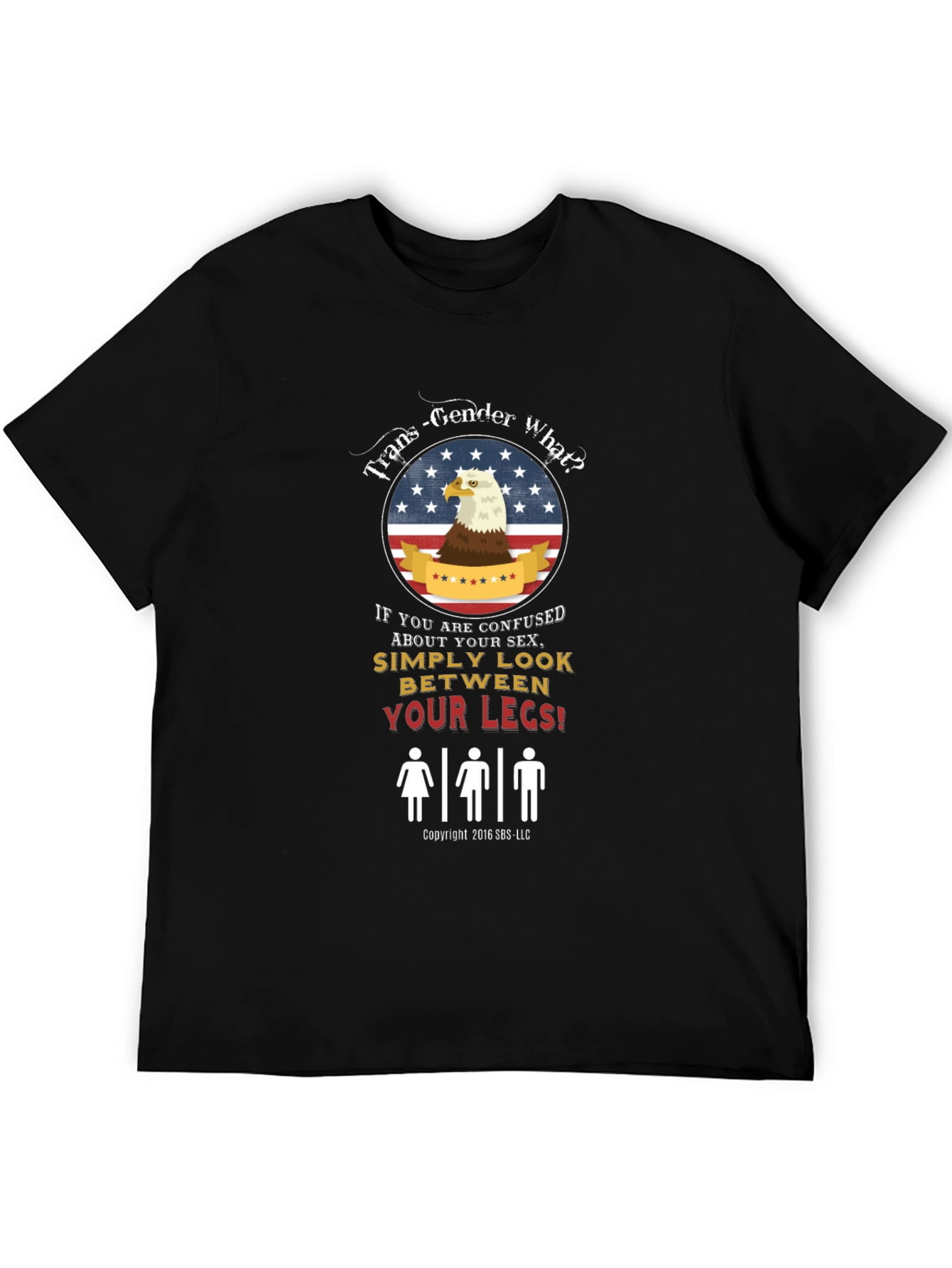 Controversial Humor T-Shirt: Trans-Gender What?