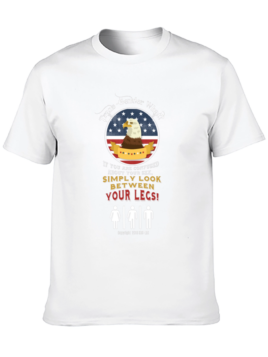 Controversial Humor T-Shirt: Trans-Gender What?