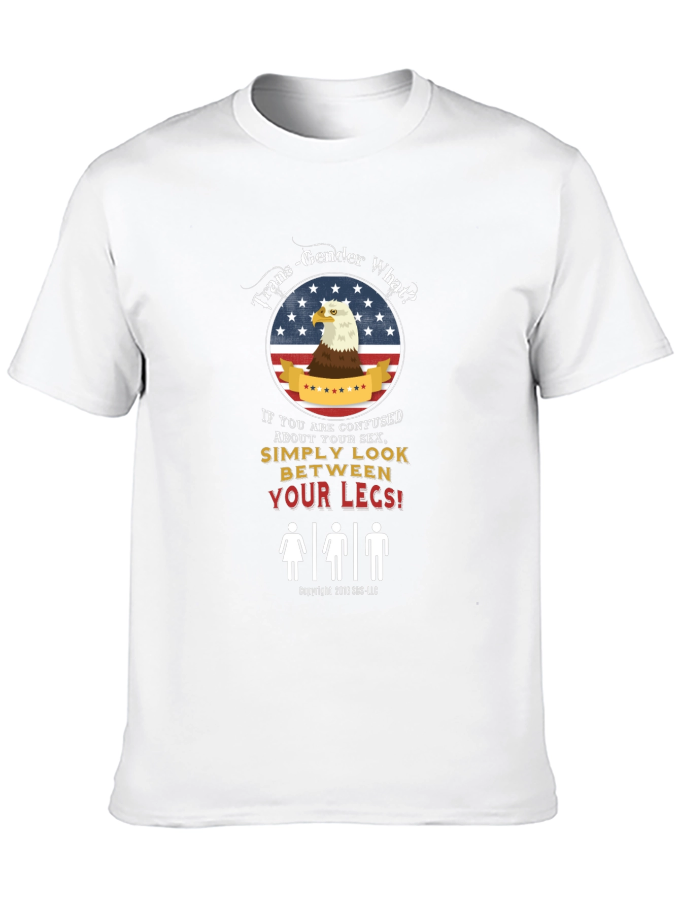 Controversial Humor T-Shirt: Trans-Gender What?