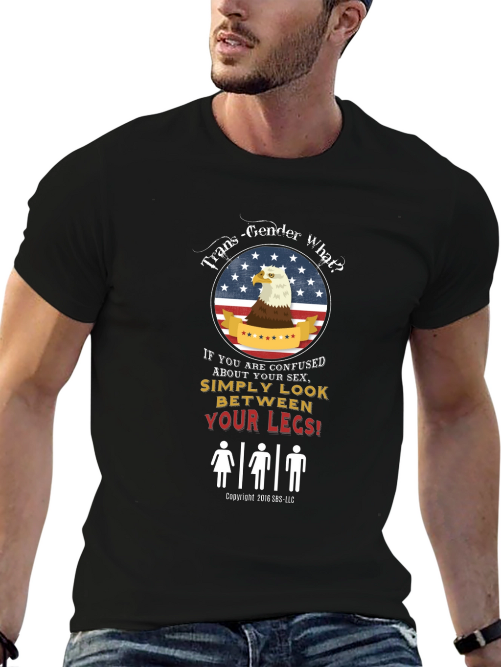 Controversial Humor T-Shirt: Trans-Gender What?