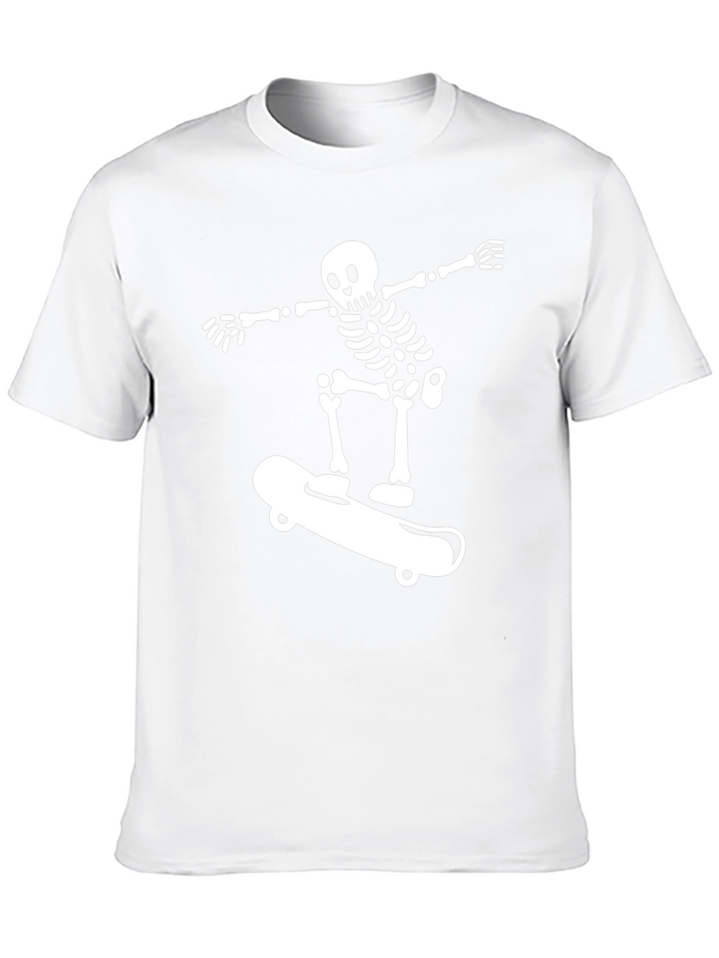 Skateboarding Skeleton Graphic Tee