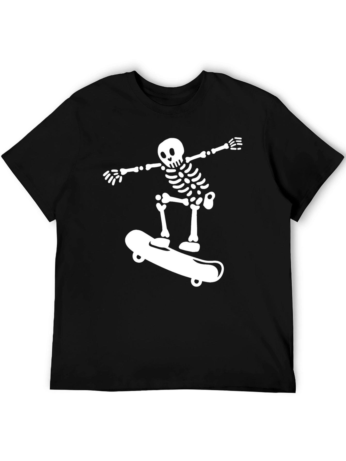Skateboarding Skeleton Graphic Tee