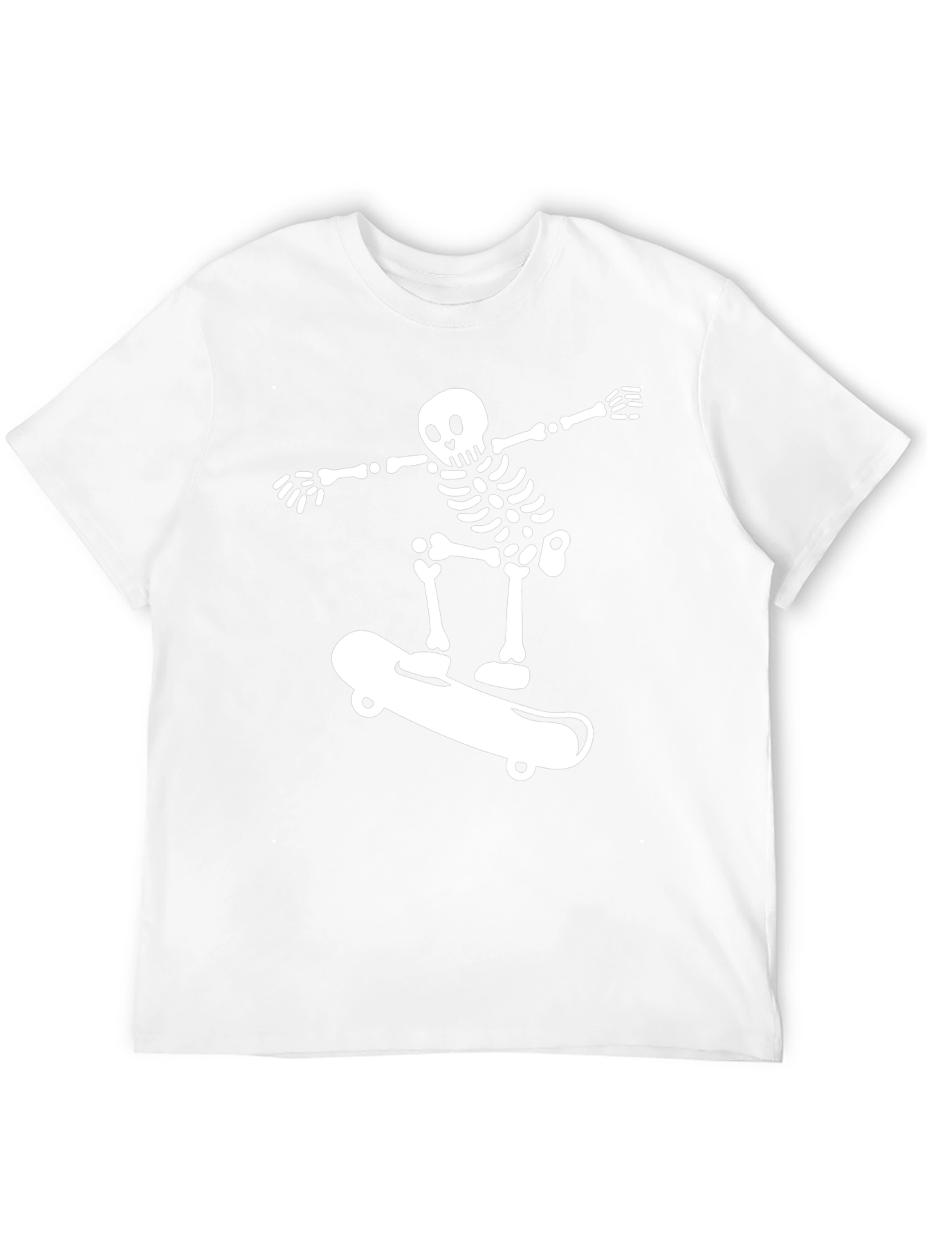 Skateboarding Skeleton Graphic Tee