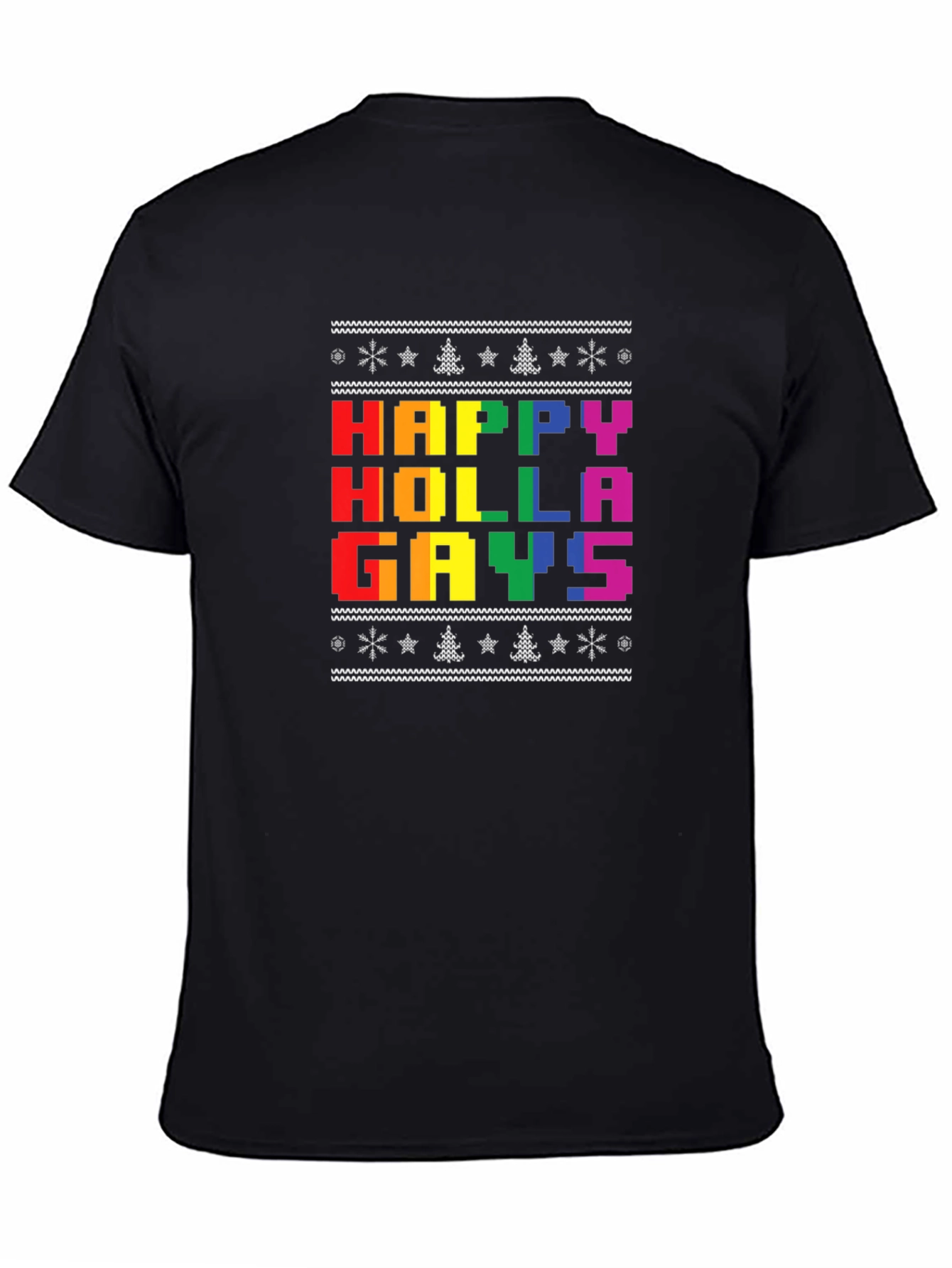Happy Holla Gays T-Shirt - Pride Holiday Tee