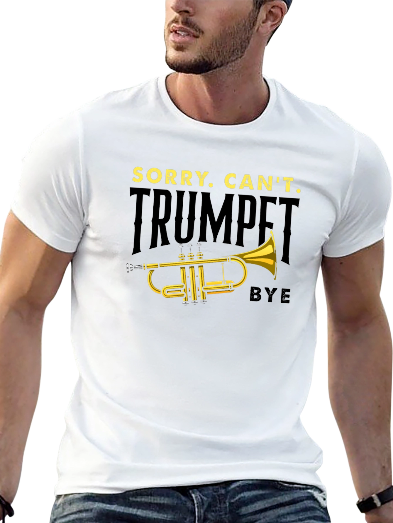 Trumpet Player T-Shirt: Sorry Cant Bye