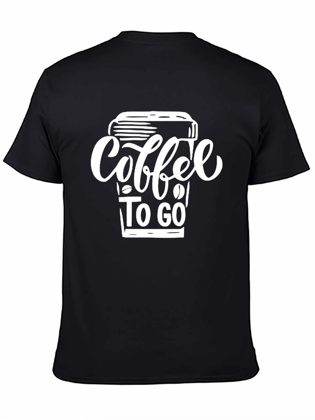 Coffee To Go Black T-Shirt