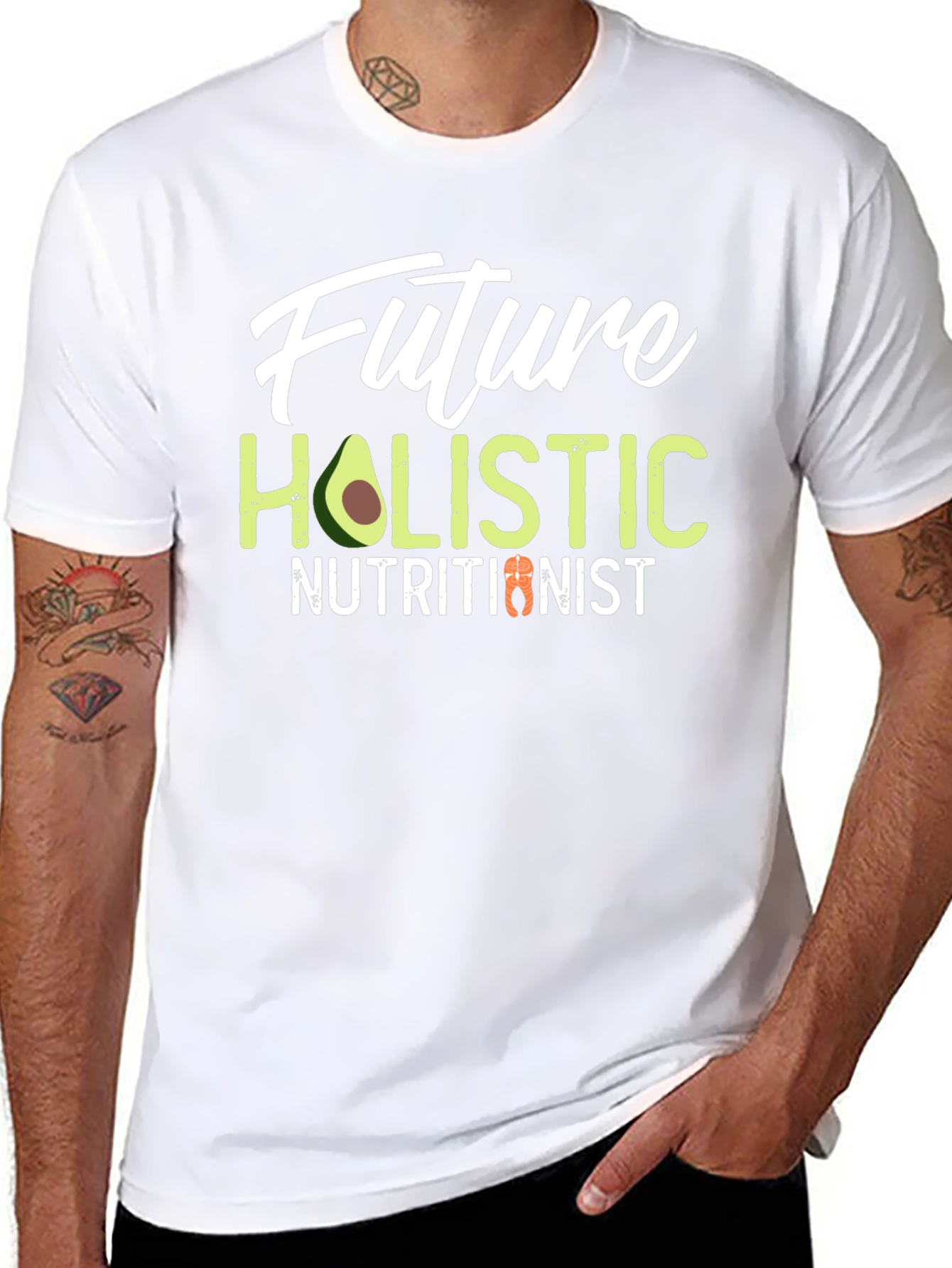 Future Holistic Nutritionist Black T-Shirt