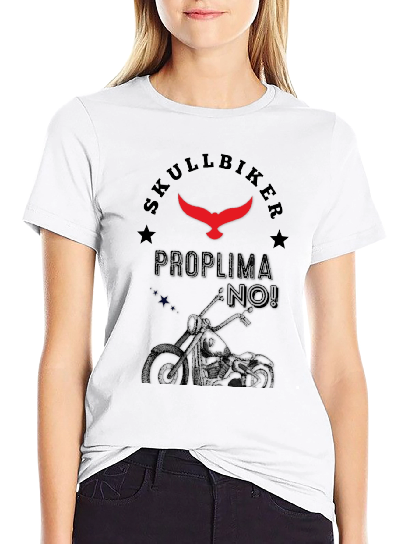 Skullbiker T-Shirt - Proplima No!