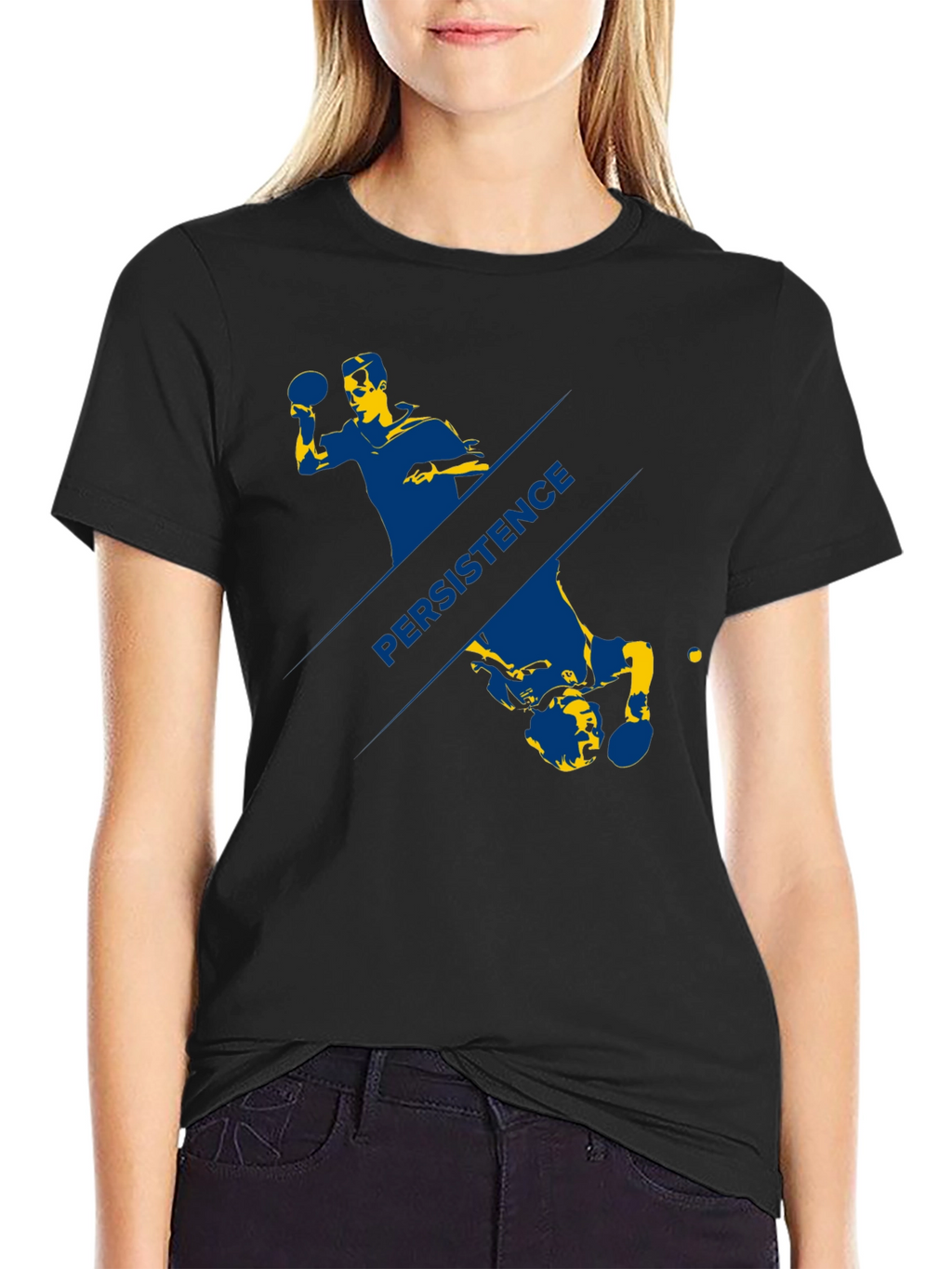 Persistence Graphic Tee - Black