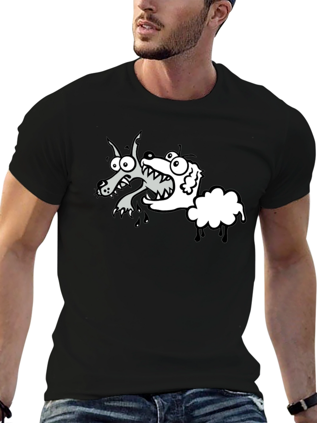 Wolf in Sheeps Clothing Graphic T-Shirt