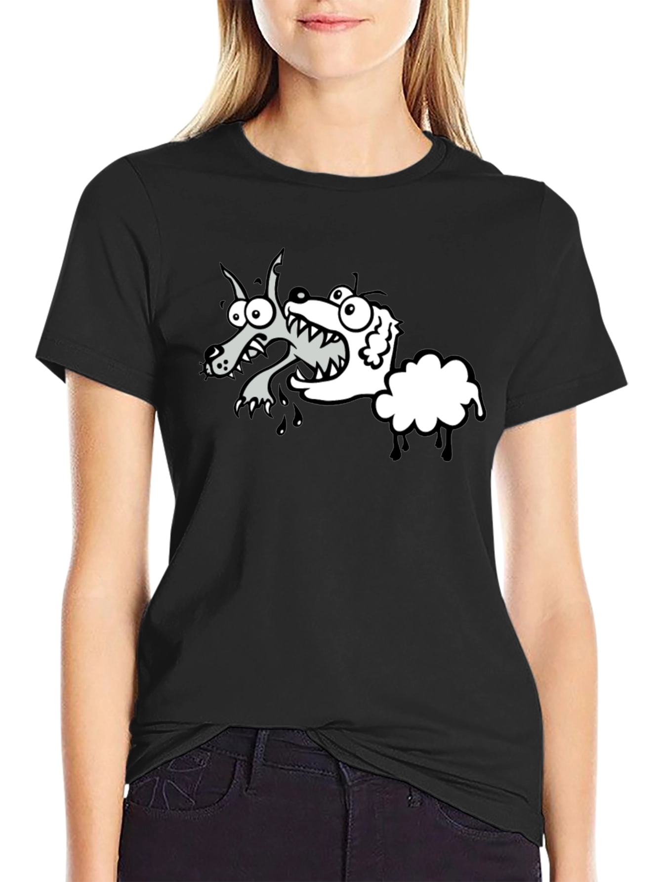 Wolf in Sheeps Clothing Graphic T-Shirt