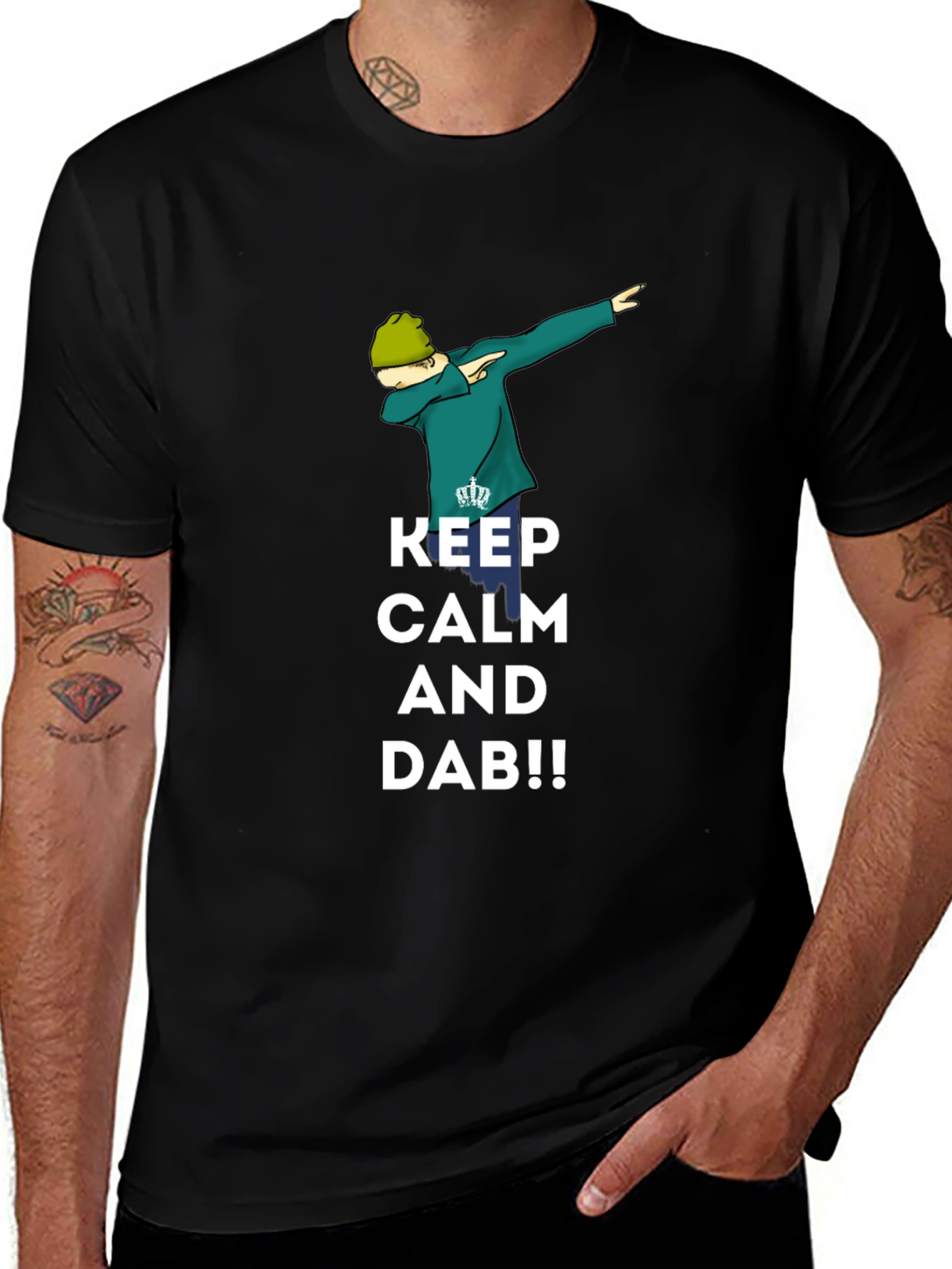 Keep Calm and Dab Funny T-Shirt
