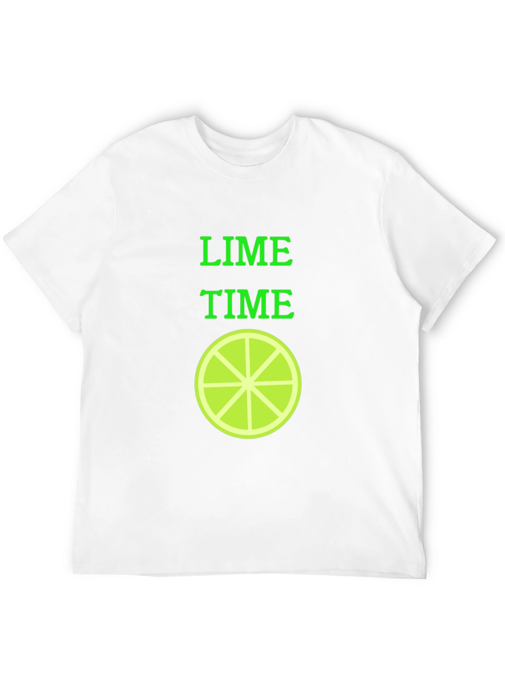 Lime Time Graphic T-Shirt - Trendy Fruit Design