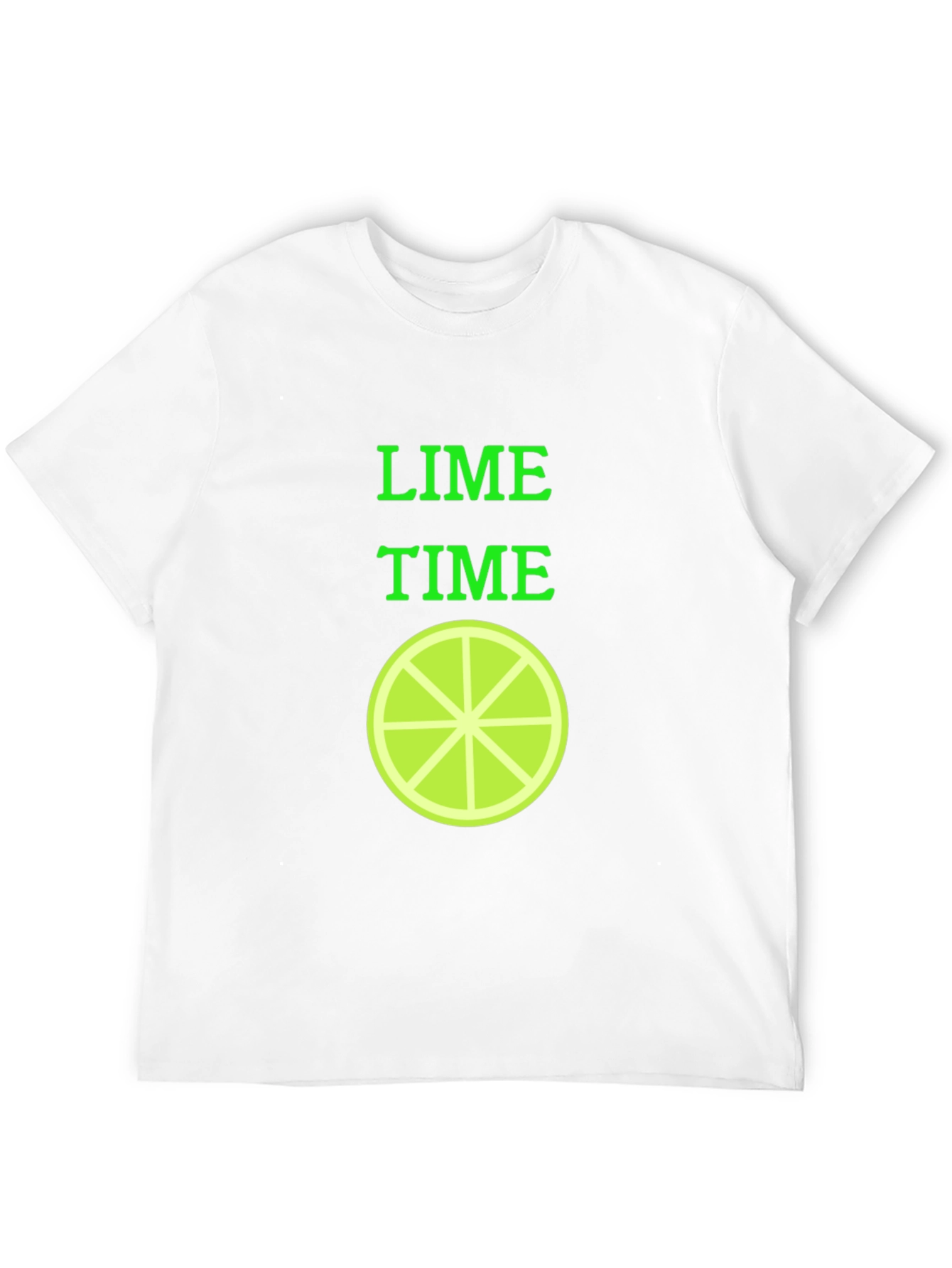 Lime Time Graphic T-Shirt - Trendy Fruit Design