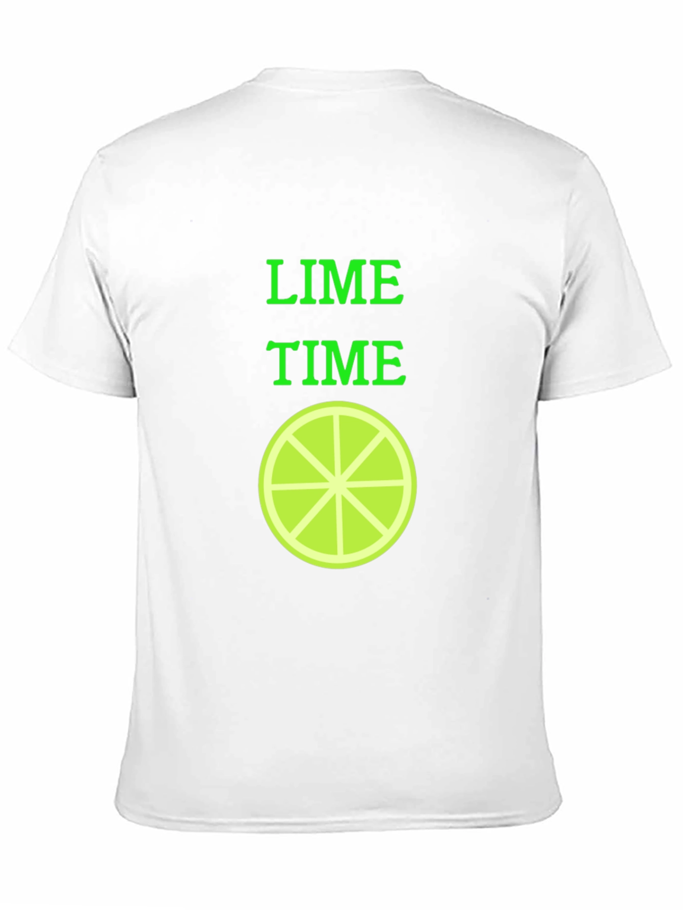 Lime Time Graphic T-Shirt - Trendy Fruit Design
