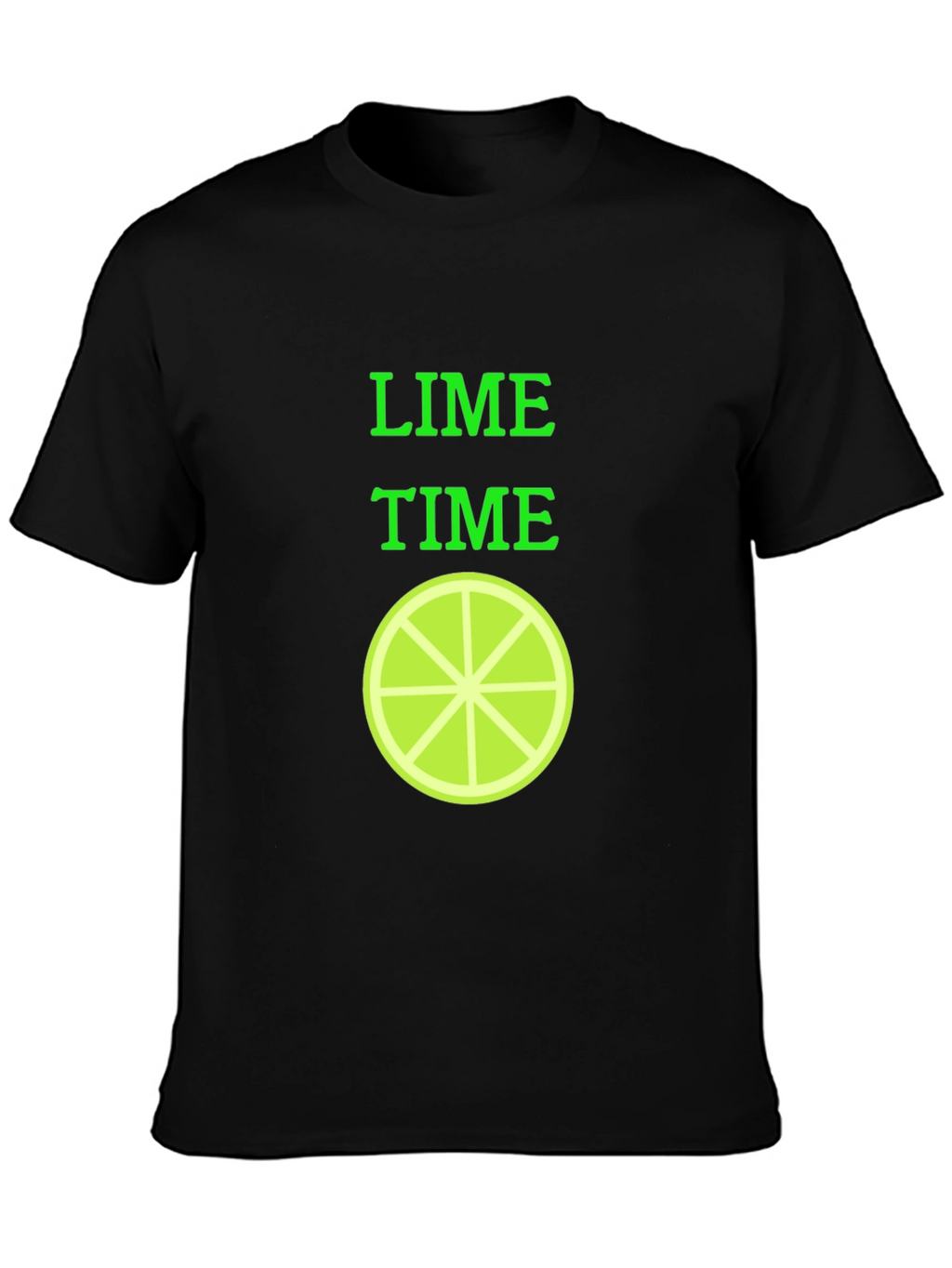 Lime Time Graphic T-Shirt - Trendy Fruit Design