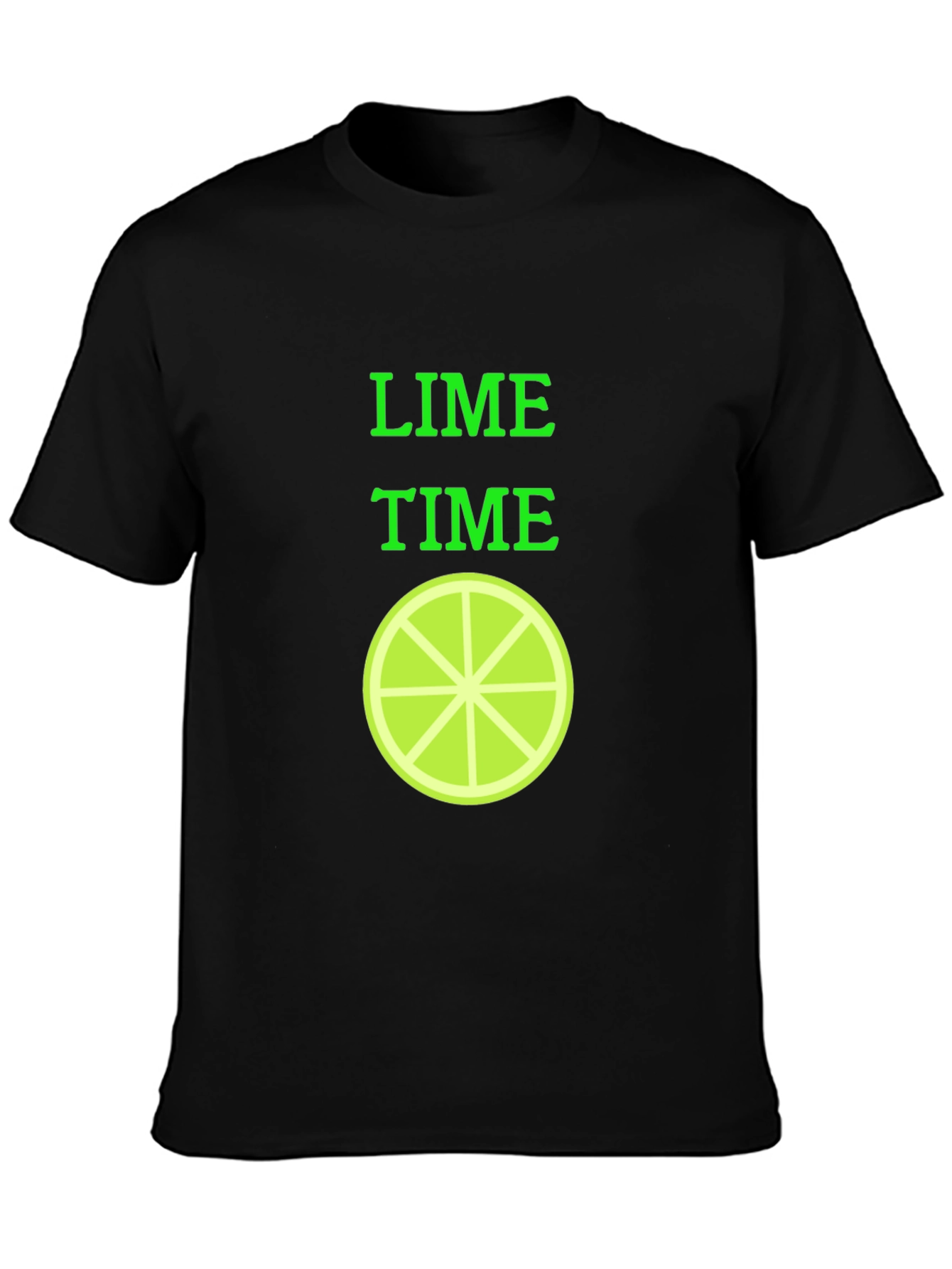 Lime Time Graphic T-Shirt - Trendy Fruit Design