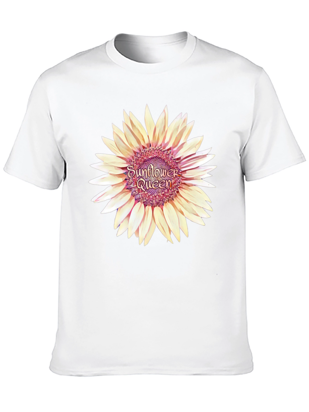 Sunflower Queen Black T-Shirt