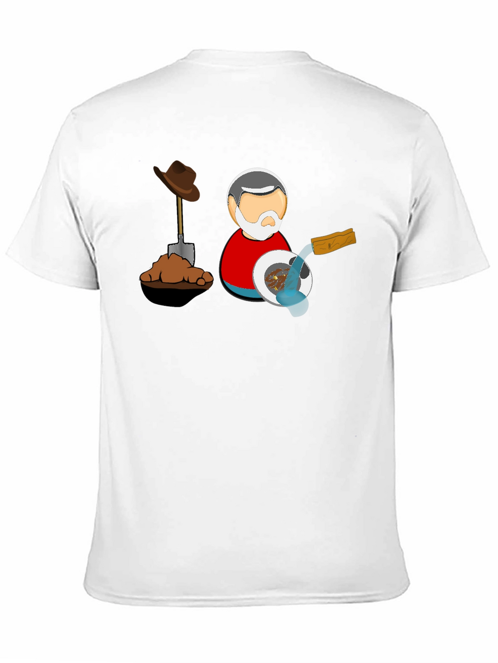Gold Panning Black T-Shirt