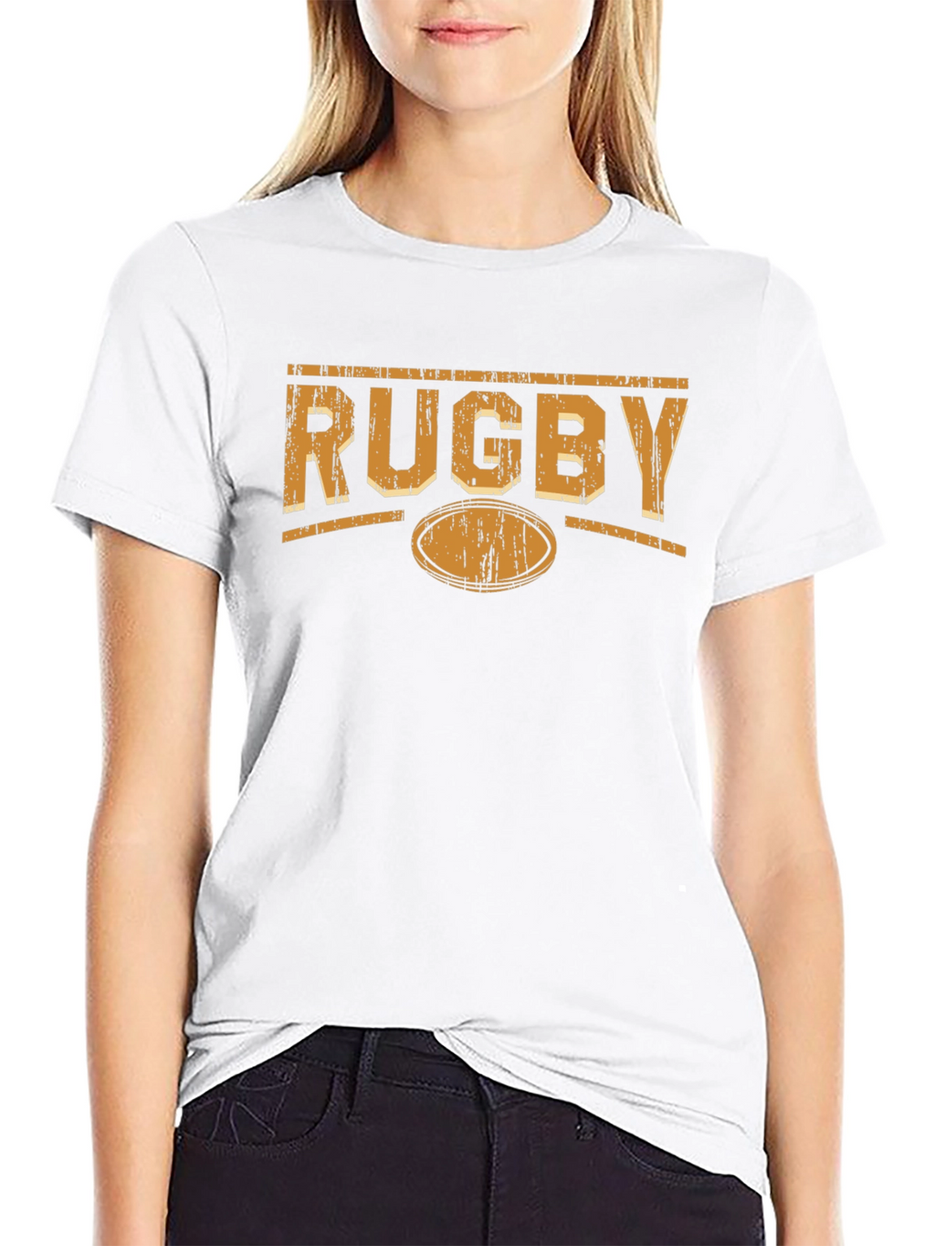 Rugby Graphic Black T-Shirt