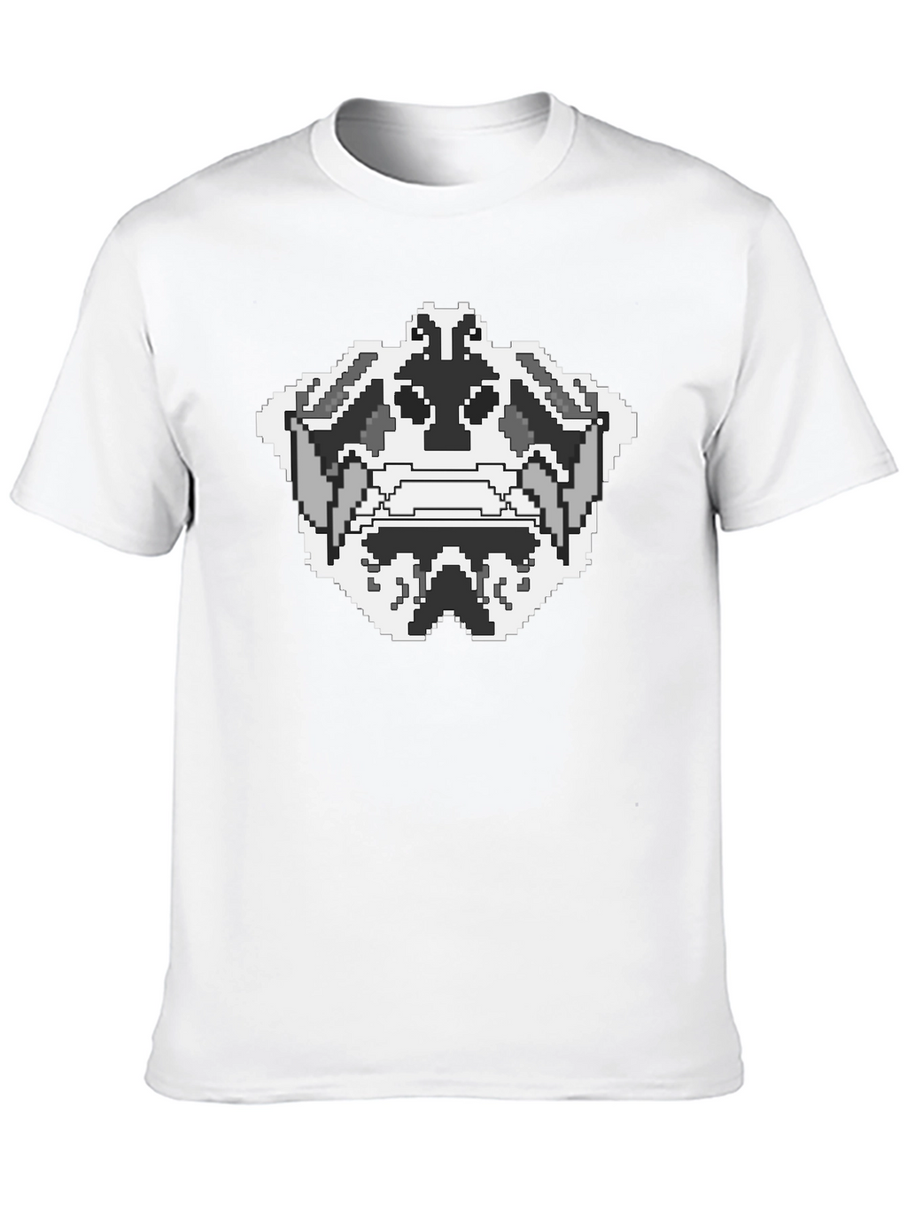 Pixel Art Rorschach T-Shirt - Cool Graphic Tee