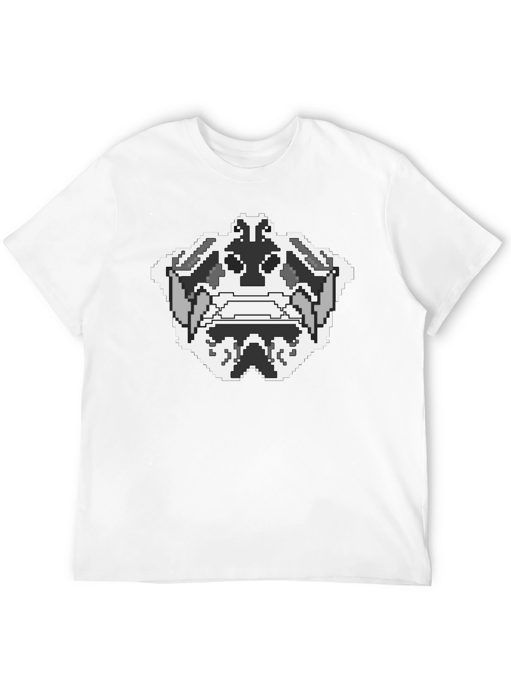 Pixel Art Rorschach T-Shirt - Cool Graphic Tee