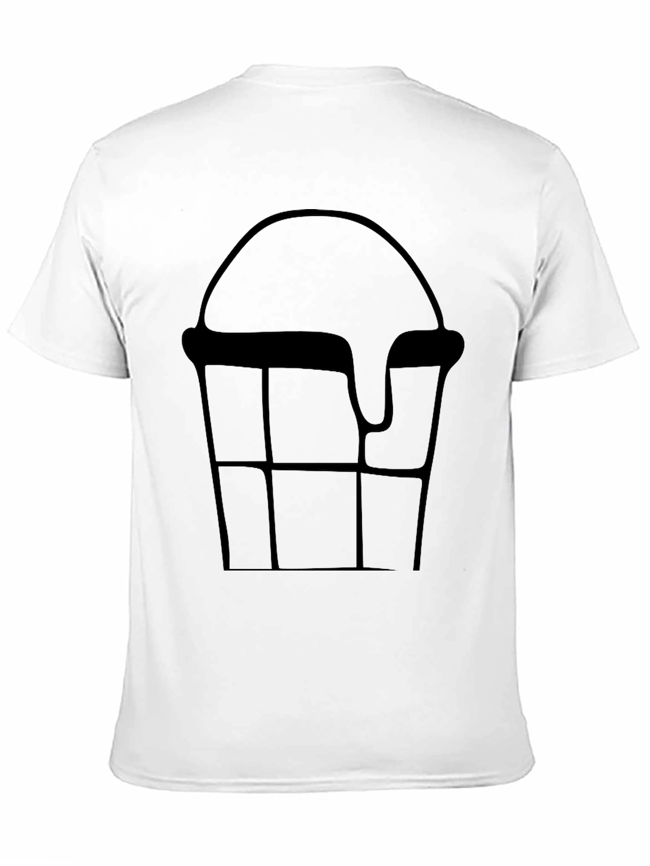 Ice Cream Cone Graphic Tee - Black Cotton T-Shirt