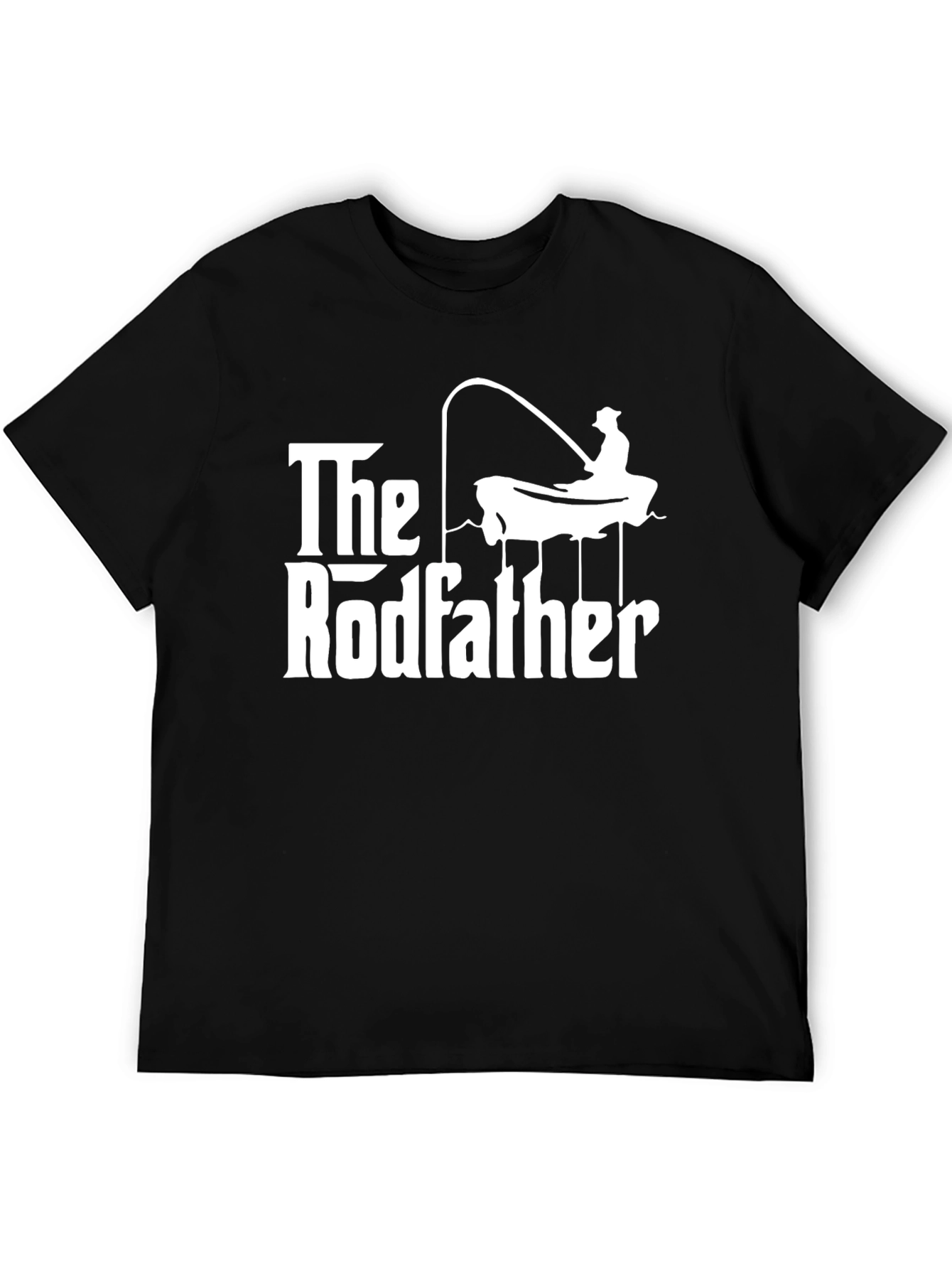 The Rodfather Fishing T-Shirt - Angler Gift