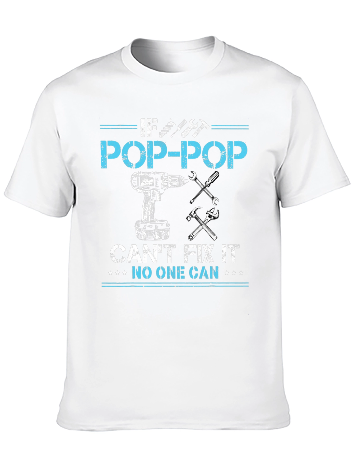 Pop-Pop Fix-It T-Shirt: Best Grandpa Gift