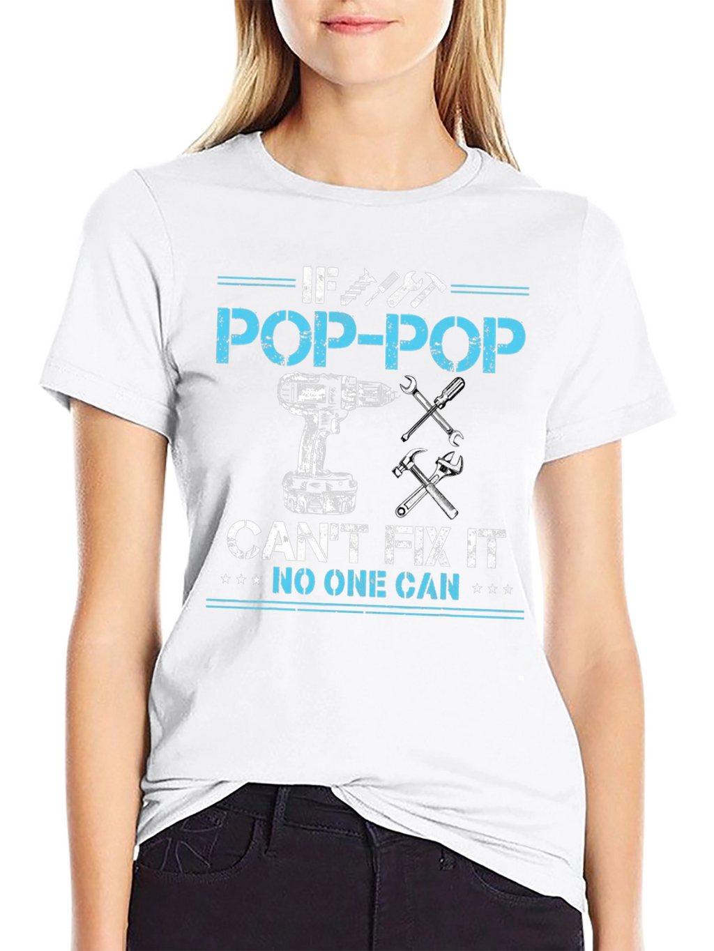 Pop-Pop Fix-It T-Shirt: Best Grandpa Gift