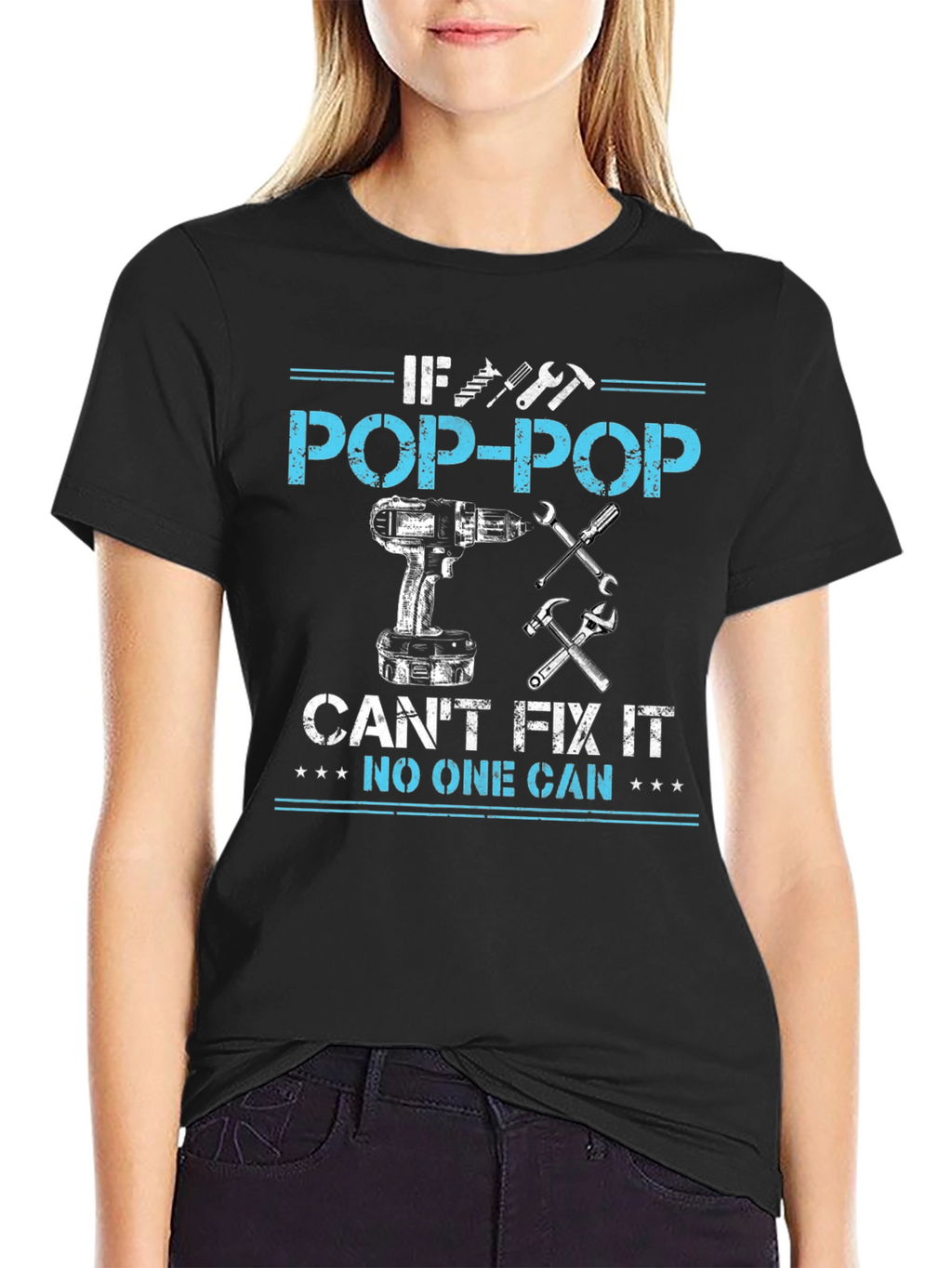 Pop-Pop Fix-It T-Shirt: Best Grandpa Gift
