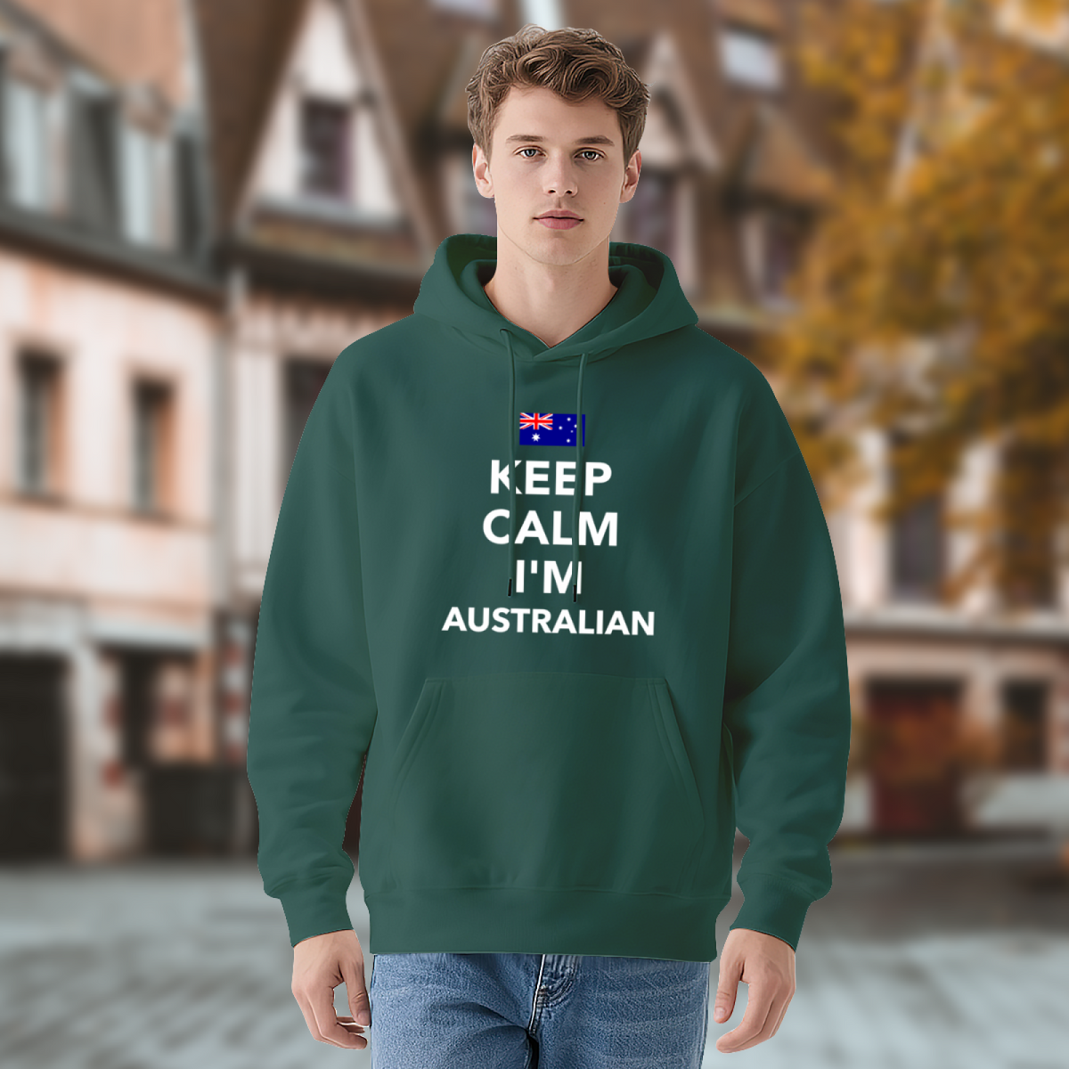 Statement Piece Hoodie - Bold Design Pullover #0577
