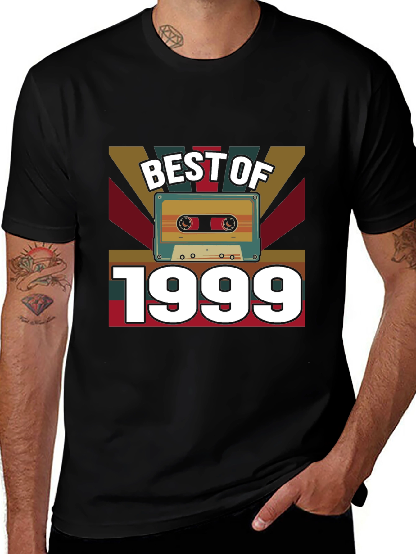 Best of 1999 Cassette Tape Graphic T-Shirt