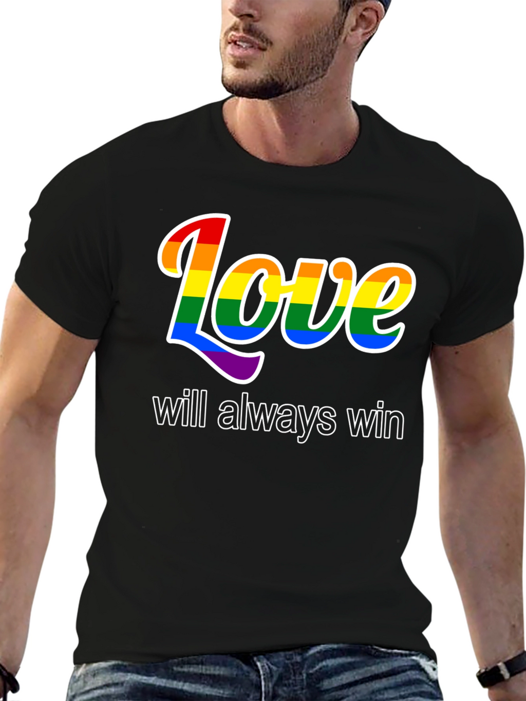 Love Will Always Win LGBTQ+ Pride T-Shirt