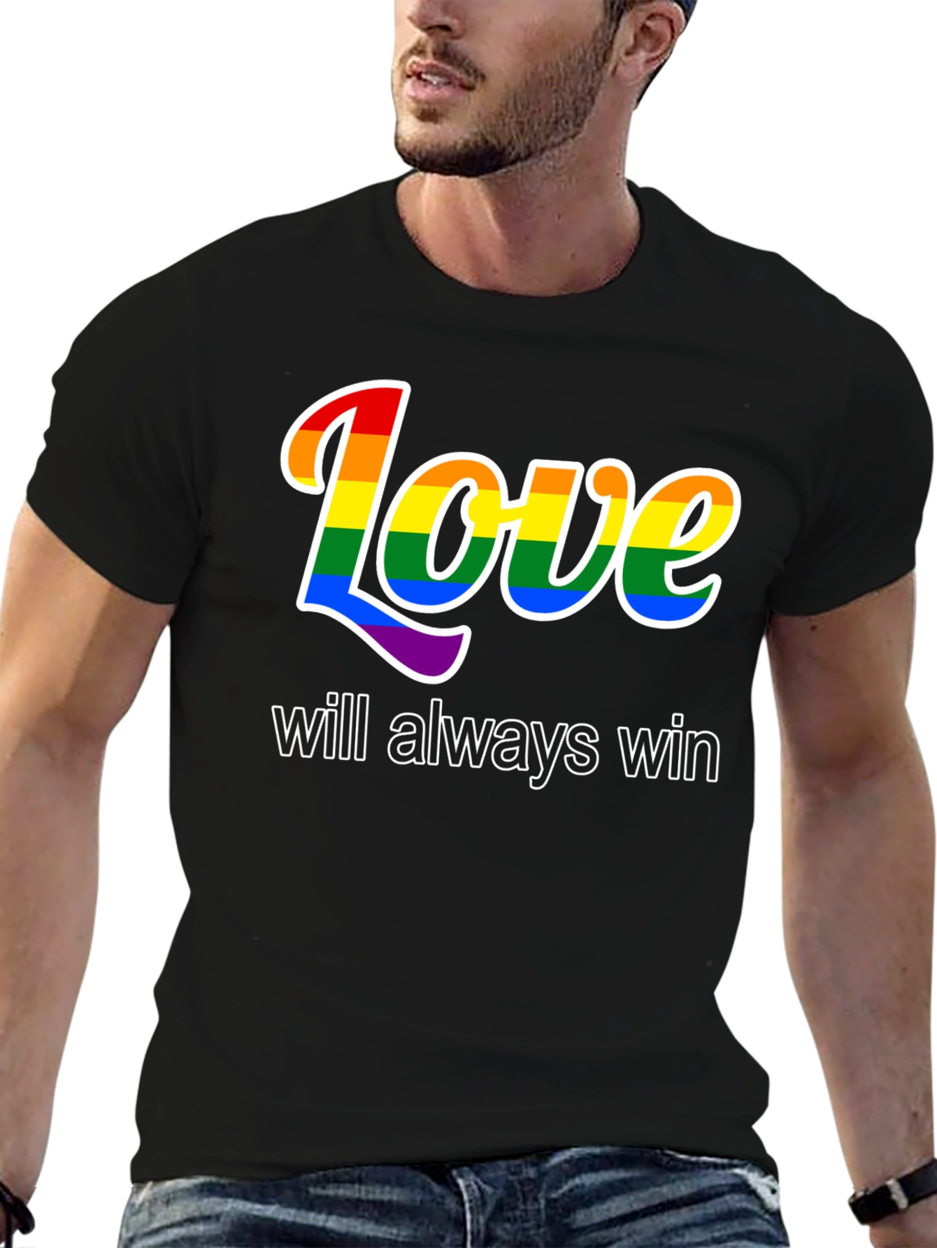 Love Will Always Win LGBTQ+ Pride T-Shirt